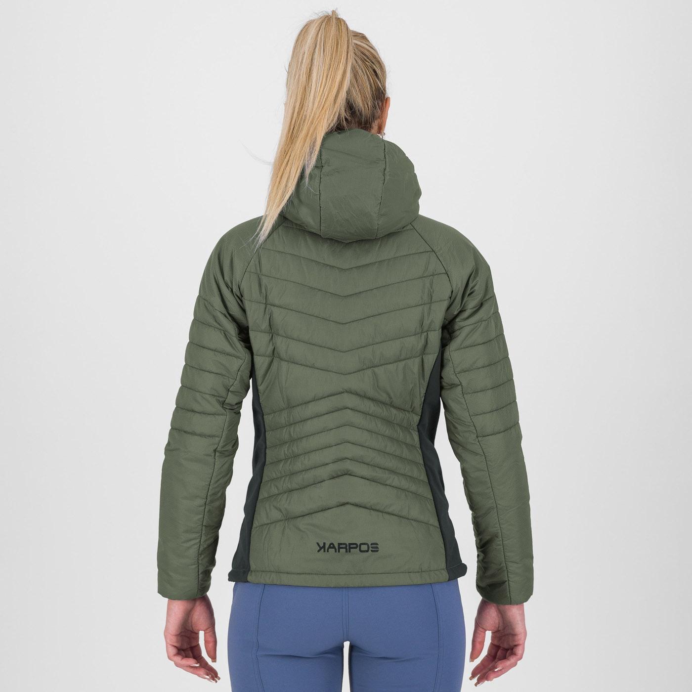 Pian longhi w jacket - thyme/black sand - karpos