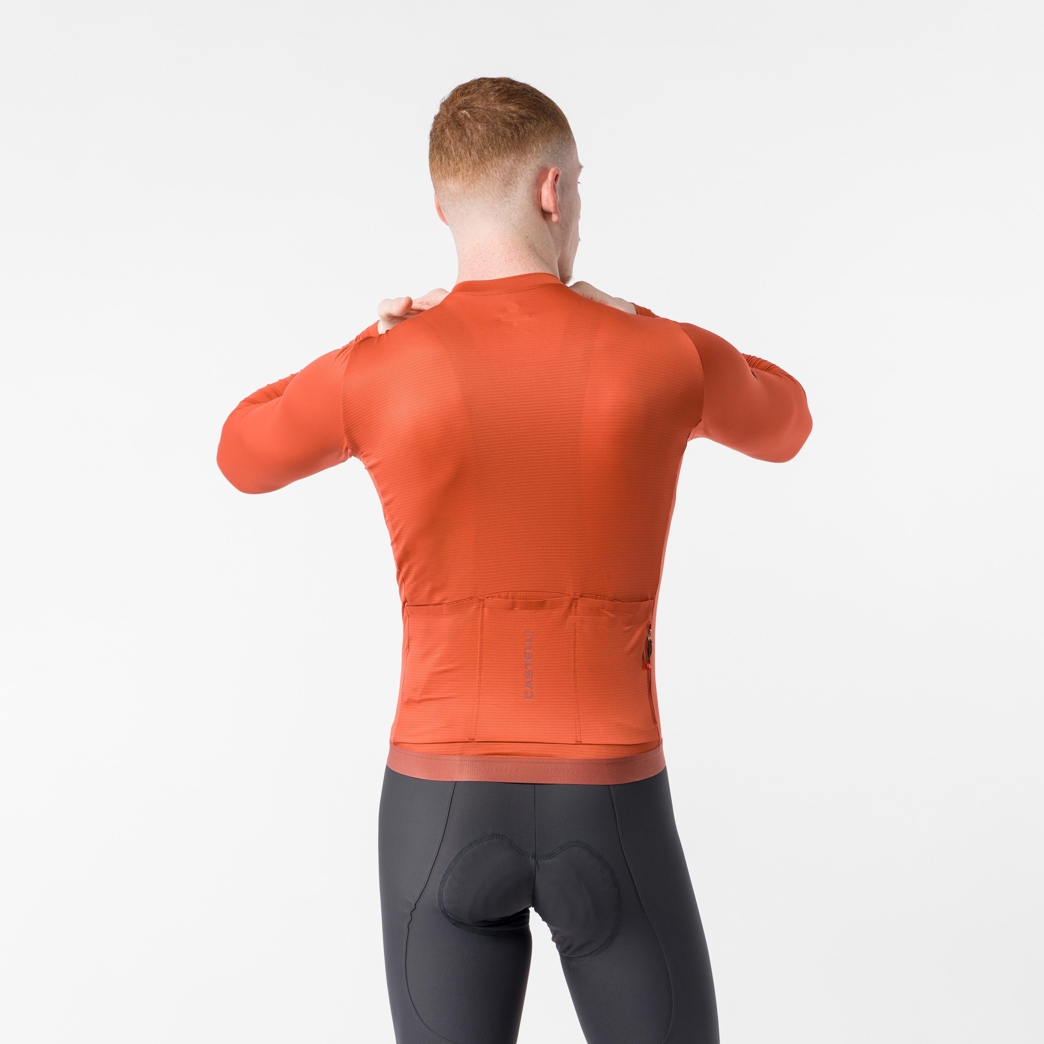 Espresso 2 ls jersey - paprika - castelli