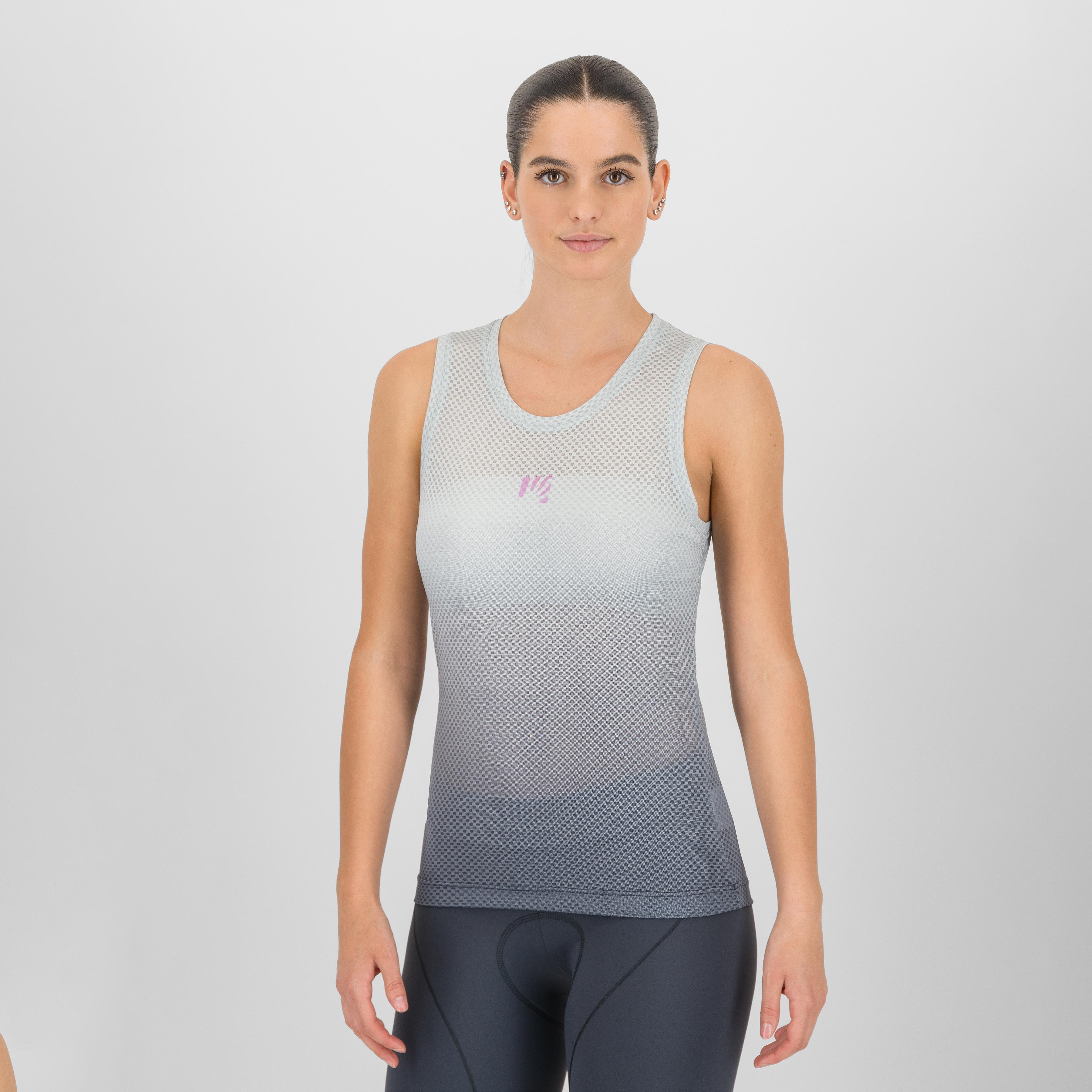 Verve mesh w sleeveless - ombre blue/mist - karpos