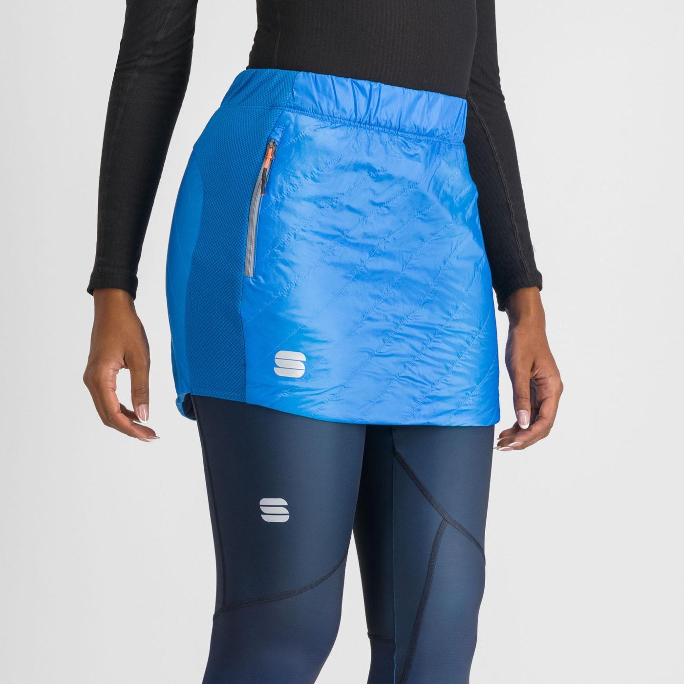 Rythmo skirt - brillant blue italy ble - sportful