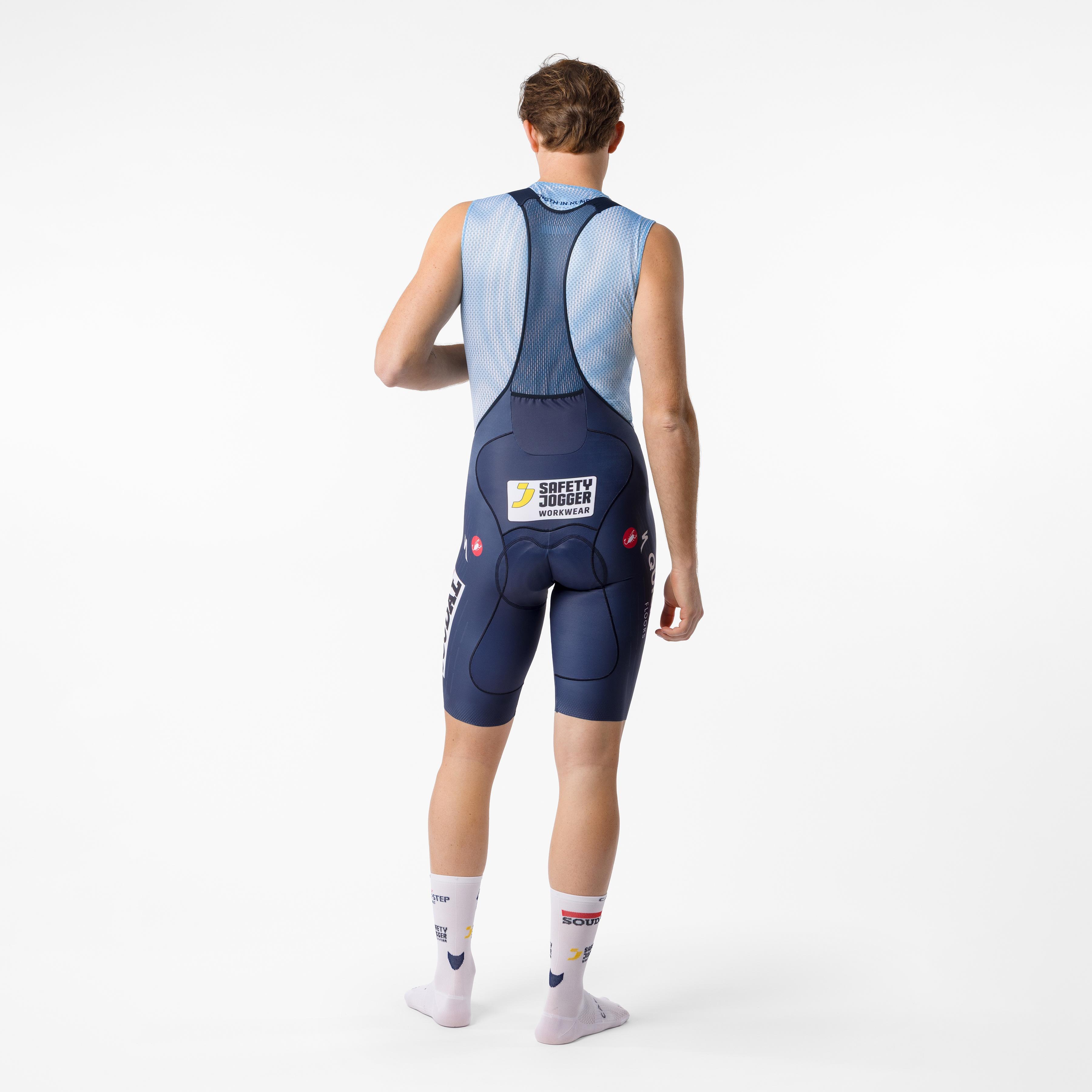 Free aero race s bibshort - belgian blue - castelli