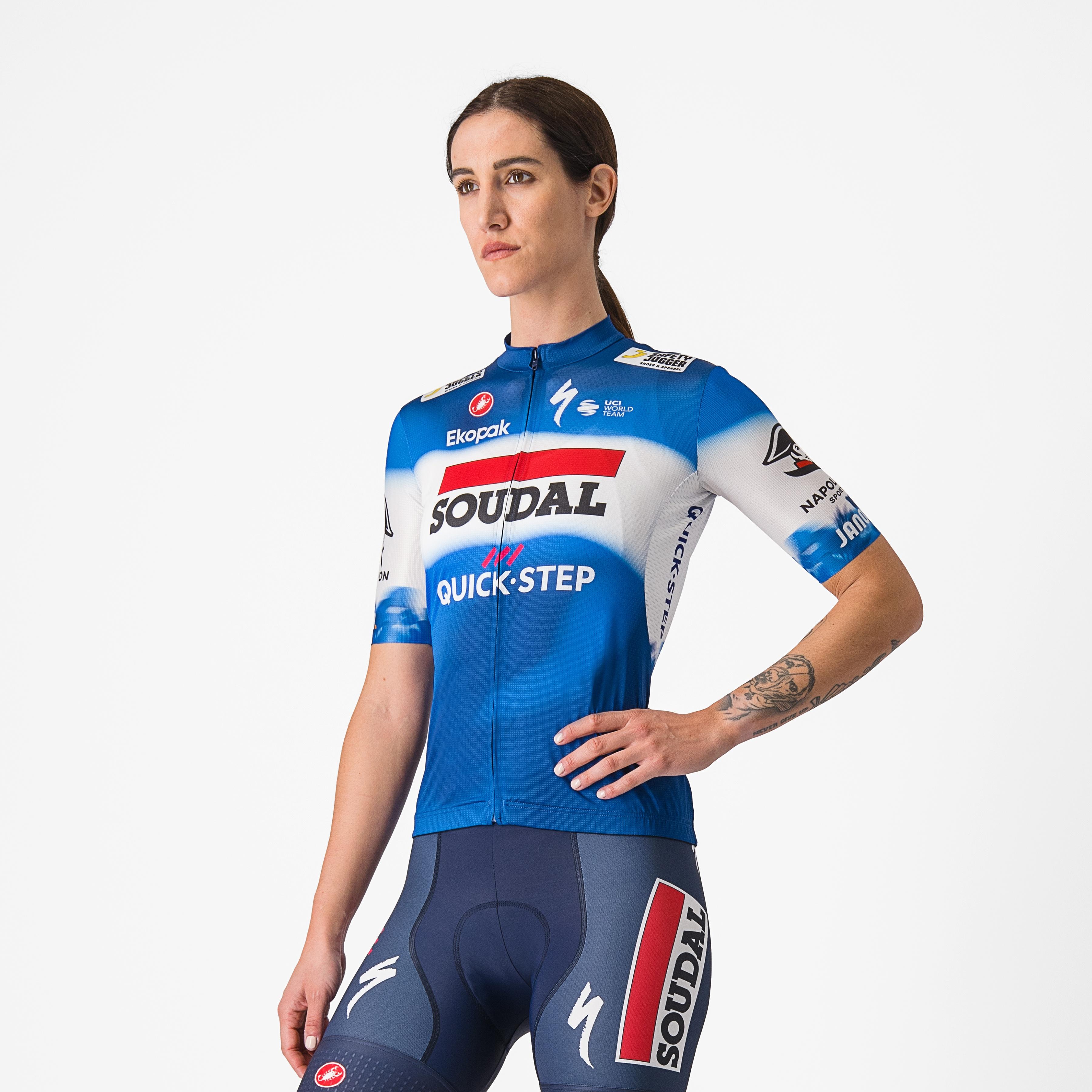 Competizione 3 w jersey - ceramic blue/white - castelli