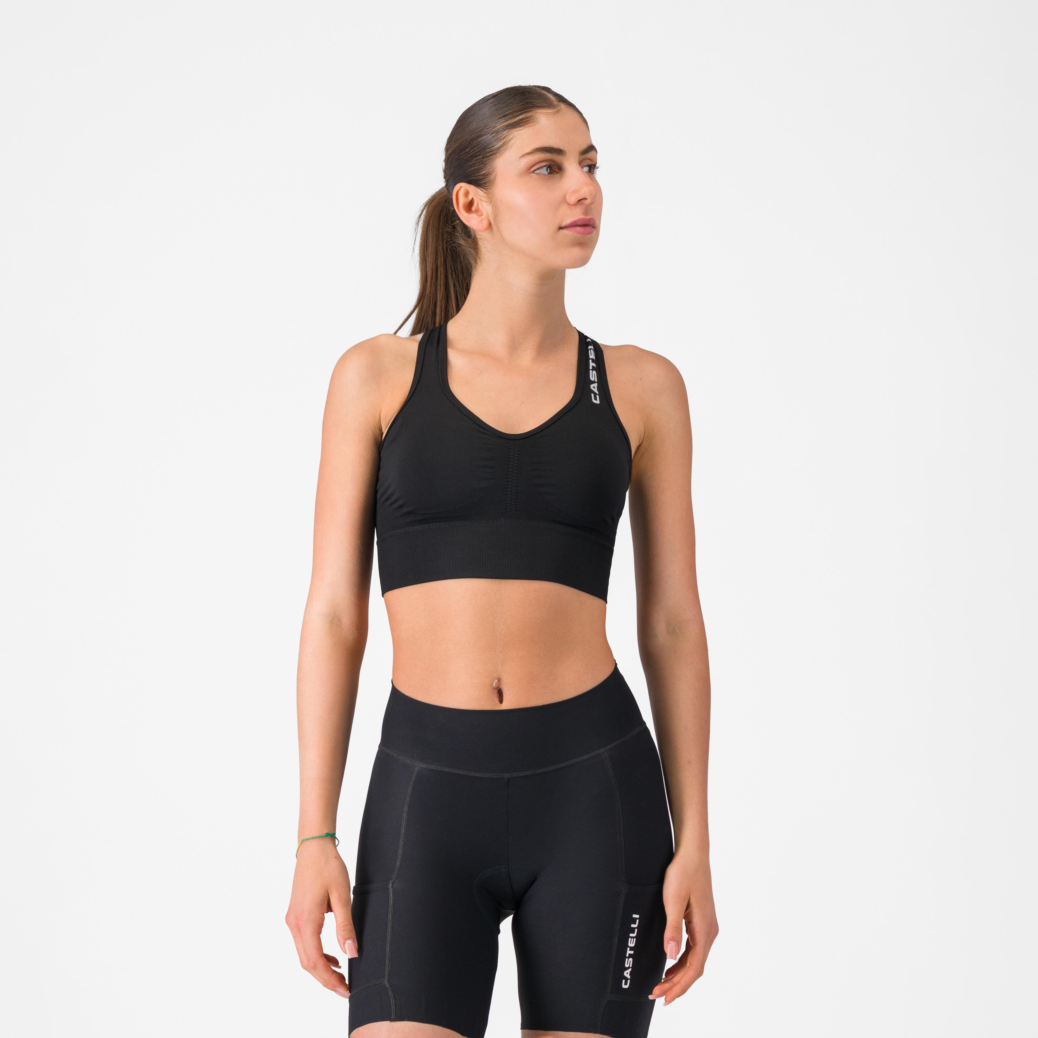 Comfort travel crop top - black - castelli