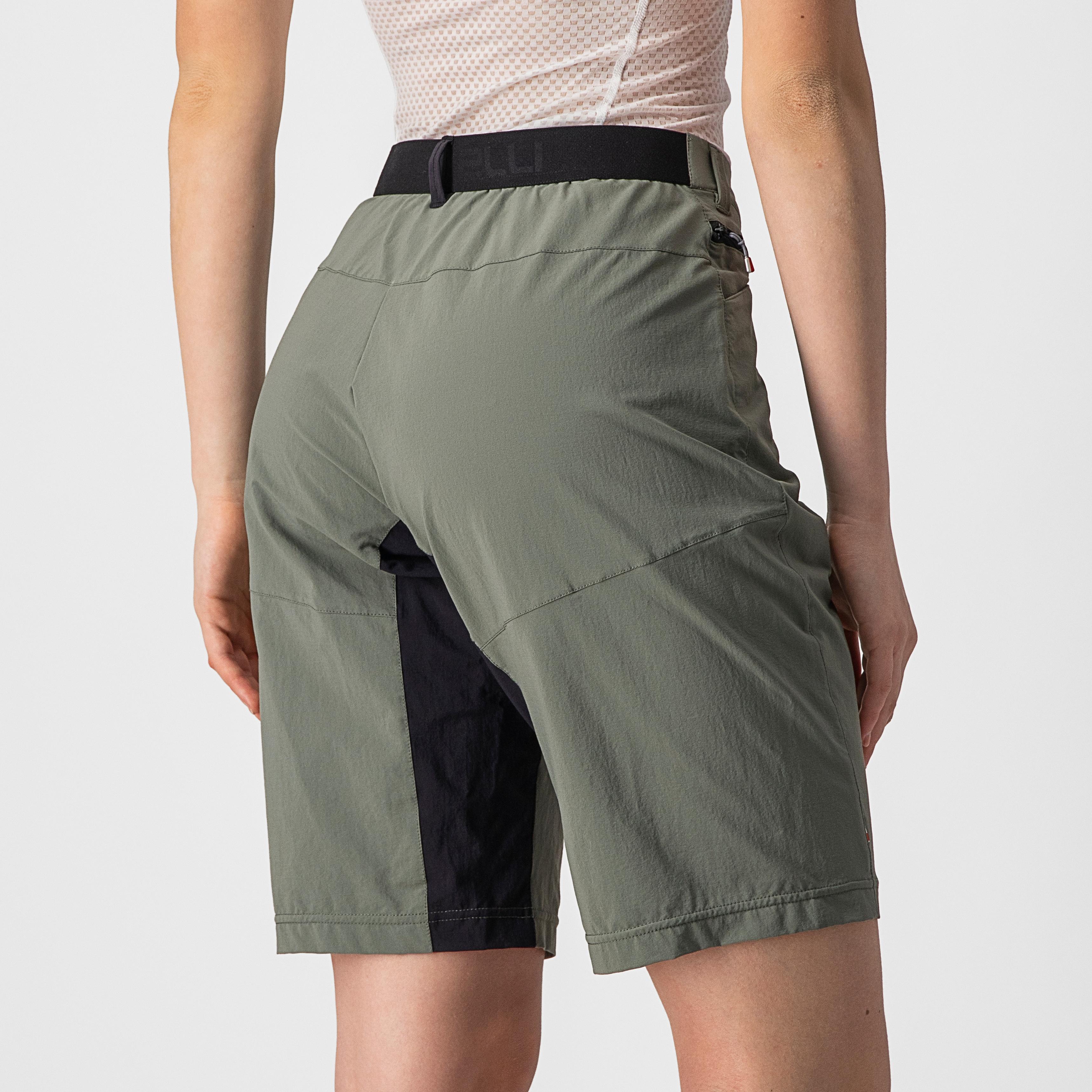 Unlimited w baggy short - forest gray - castelli