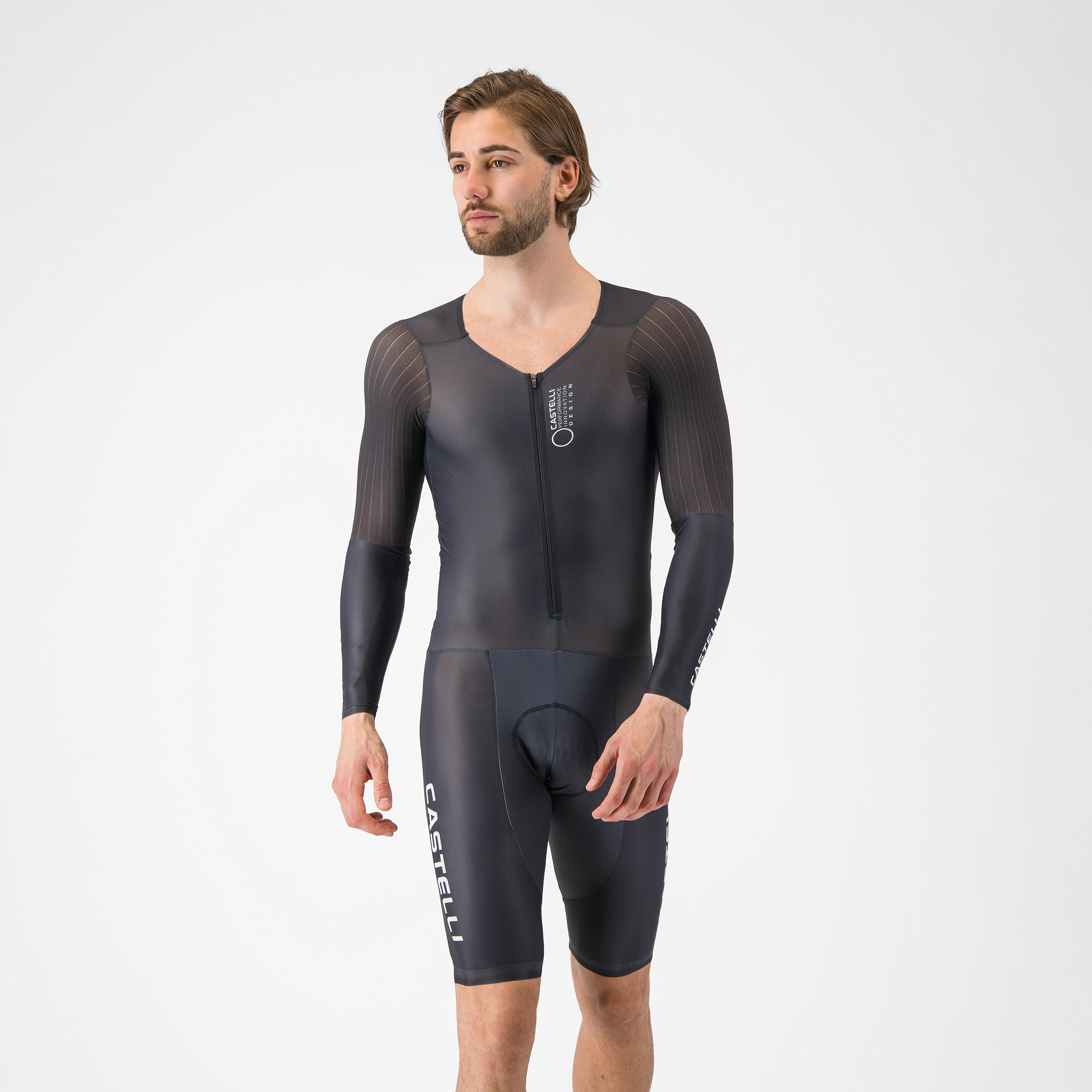 Body paint v tt speedsuit - black - castelli
