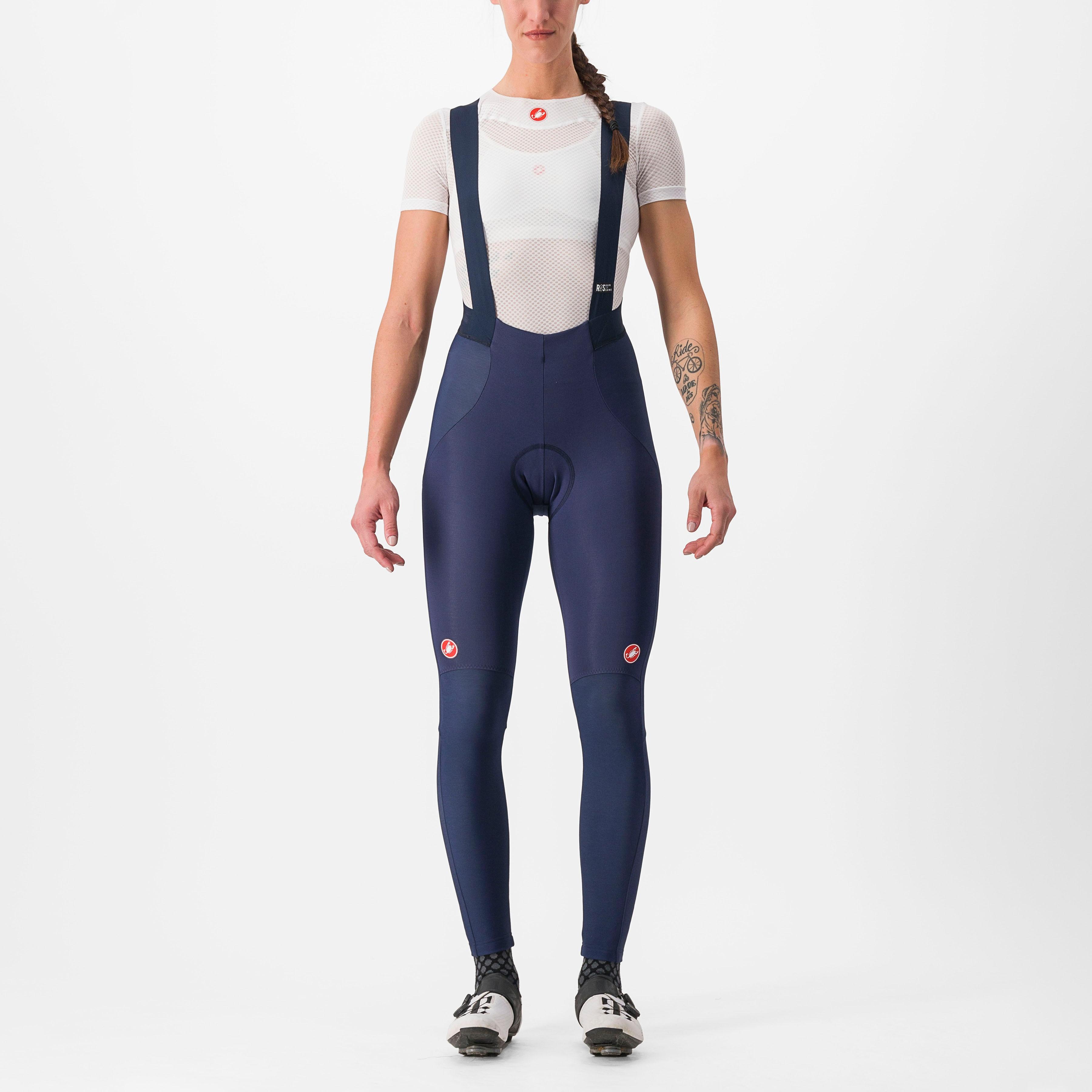 Sorpasso ros w bibtight - belgian blue/silver reflex - castelli