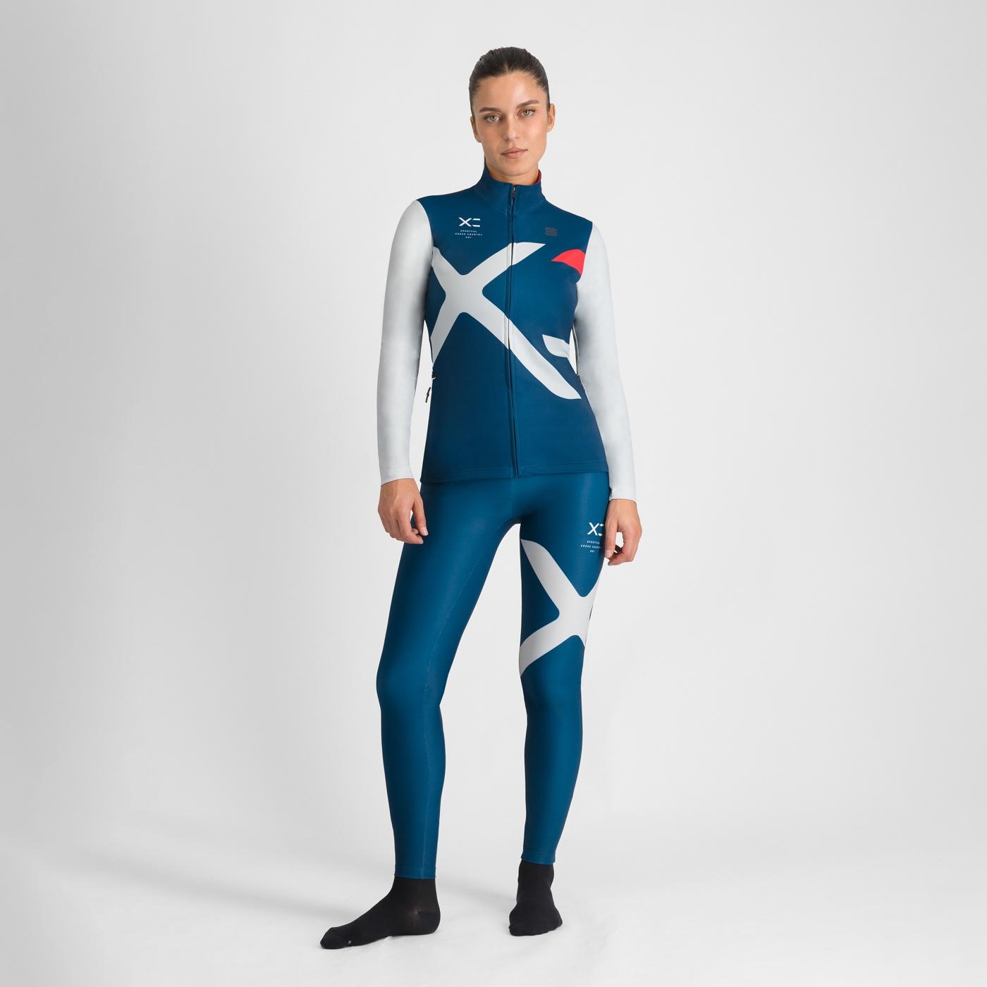 Squadra w tight - teal blue - sportful
