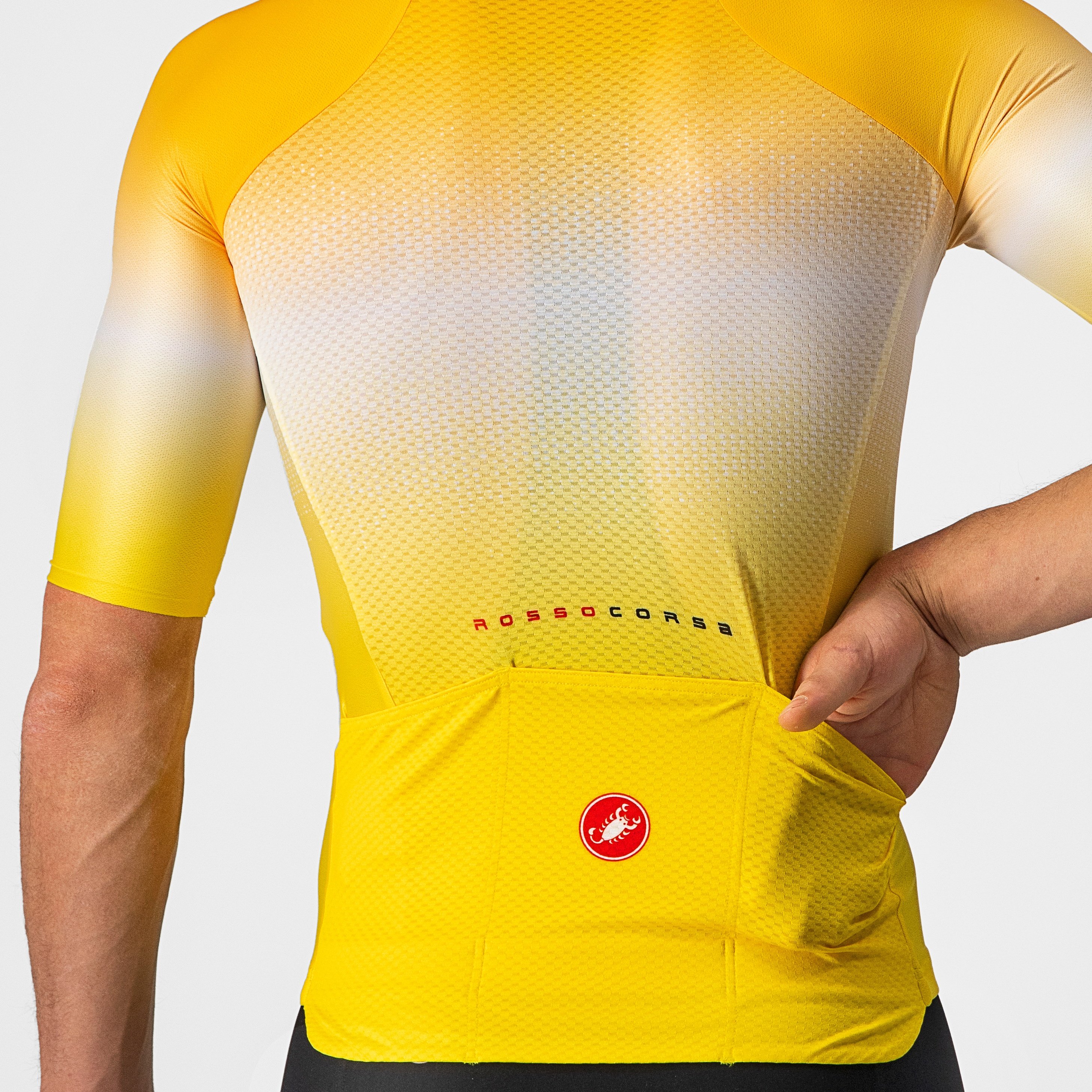 Aero race 6.0 jersey - maize/saffron - castelli