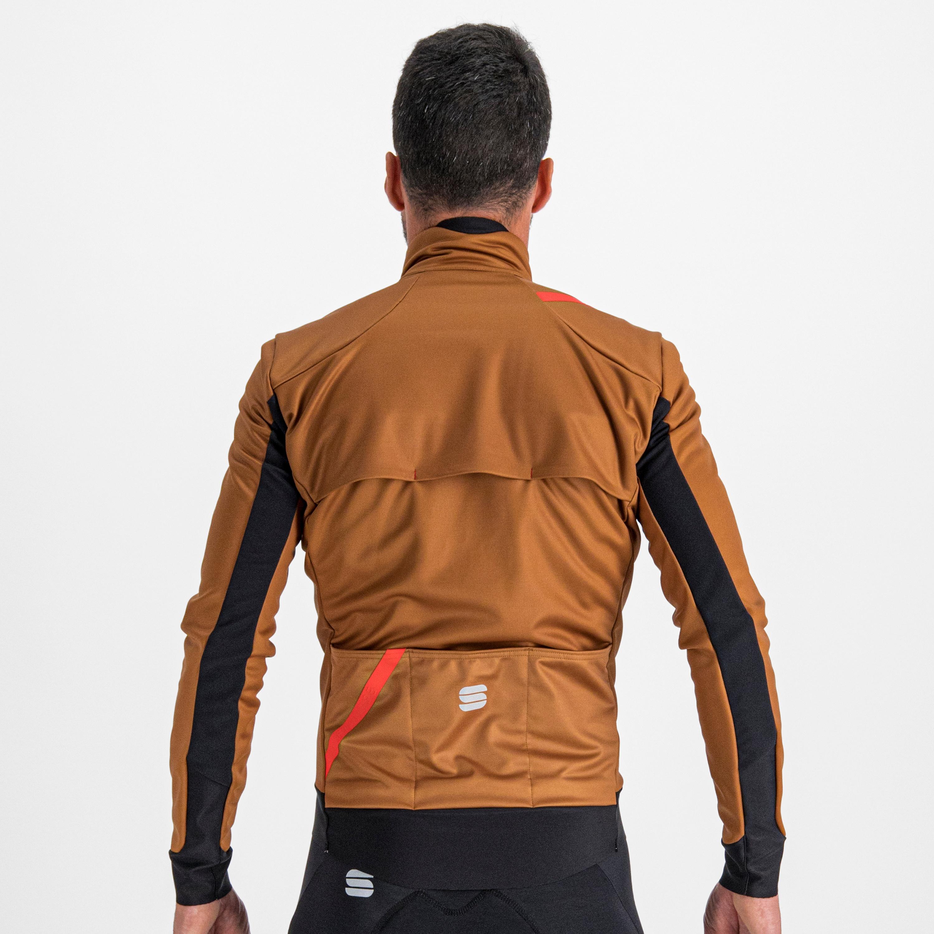 Fiandre warm jacket - leather - sportful