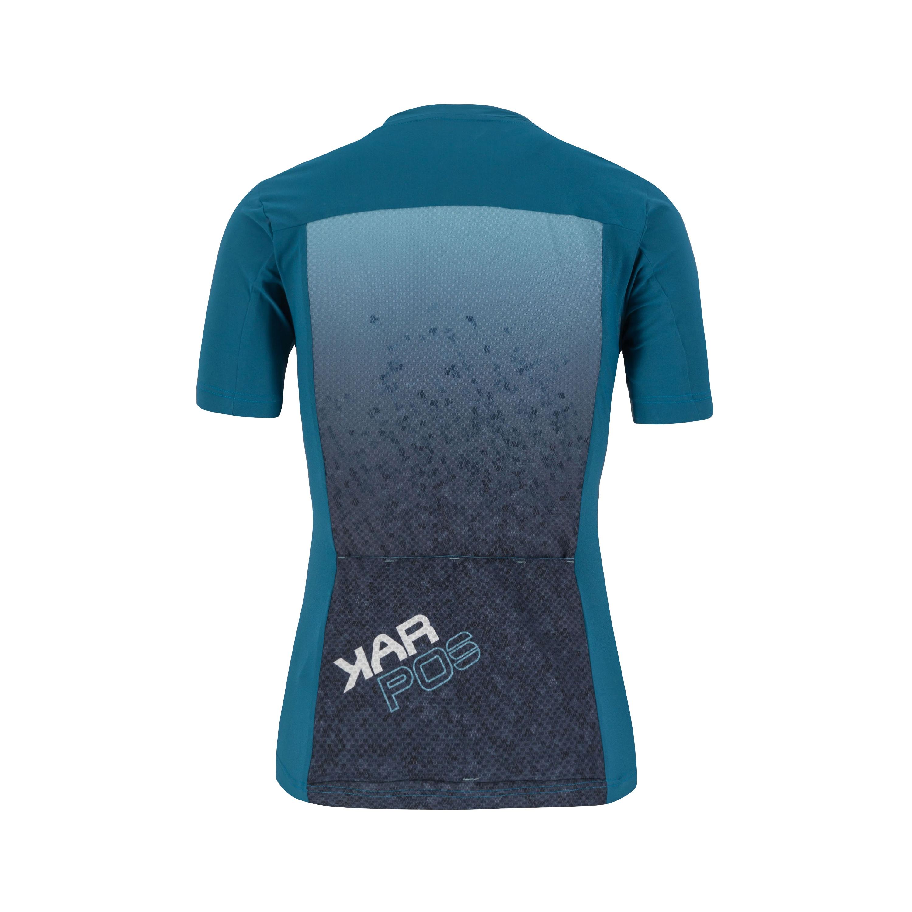 Verve evo w jersey - corsair/adriatic blue - karpos