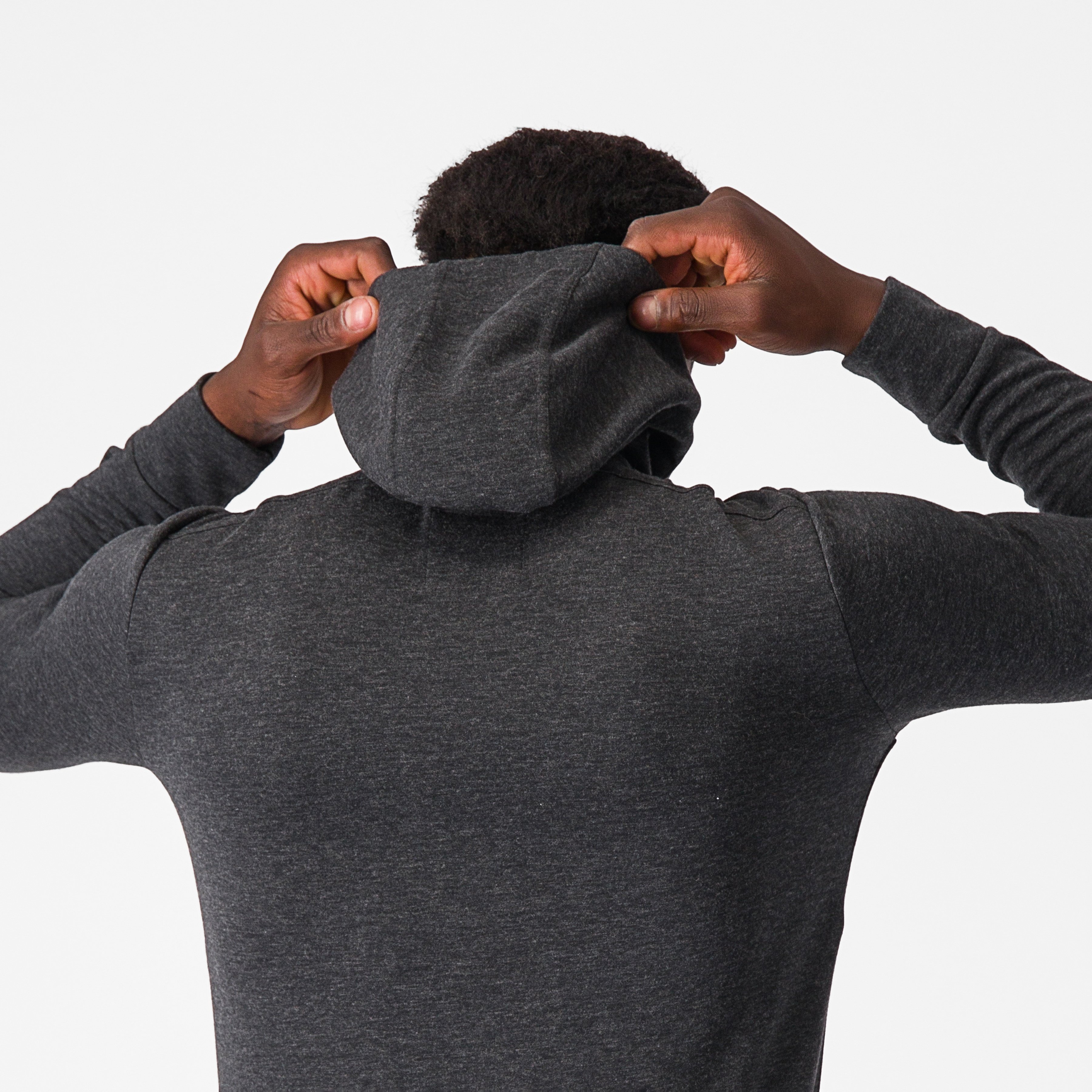 Milano 2 full zip fleece - dark gray - castelli