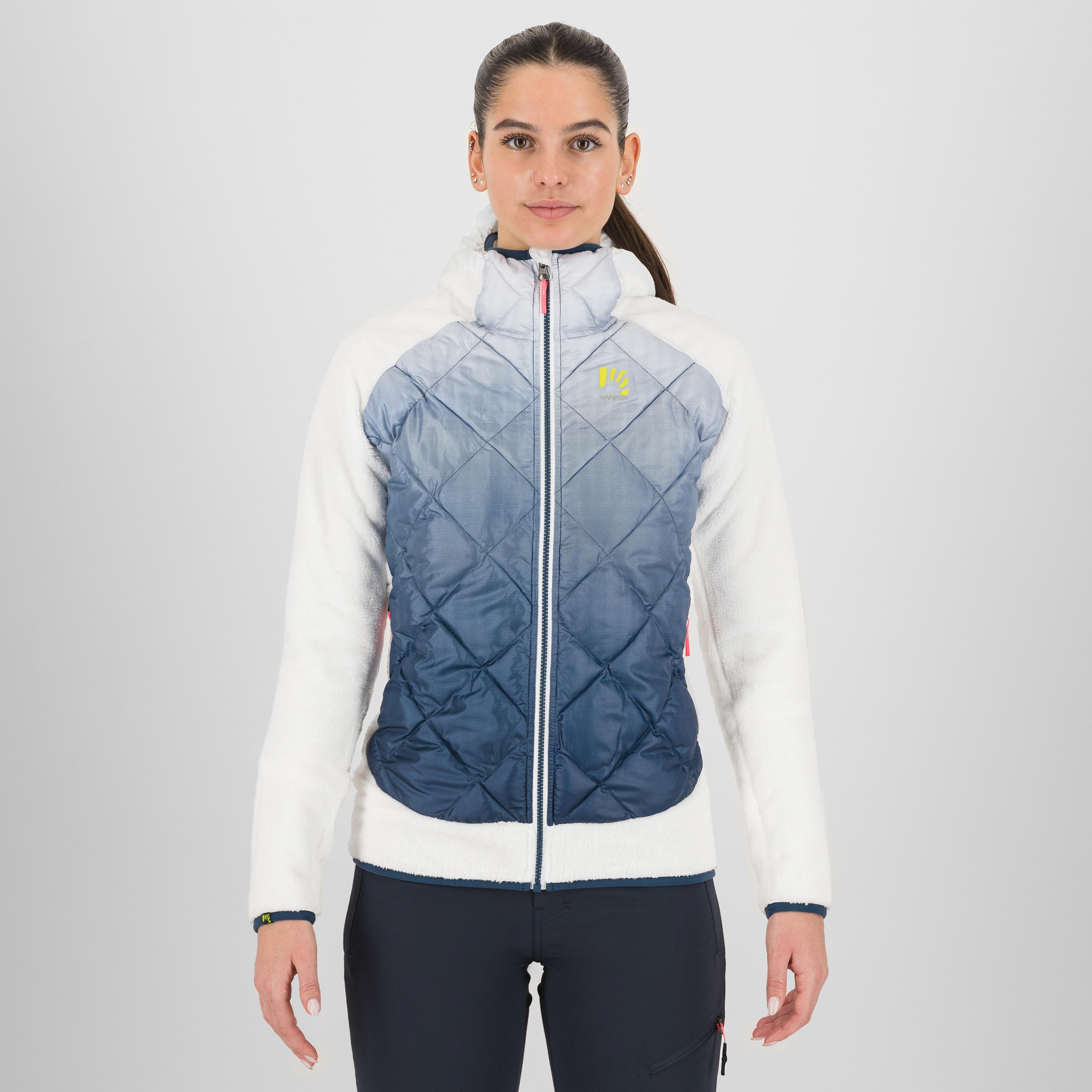 Smart w marmarole jacket - bright white/midnight - karpos
