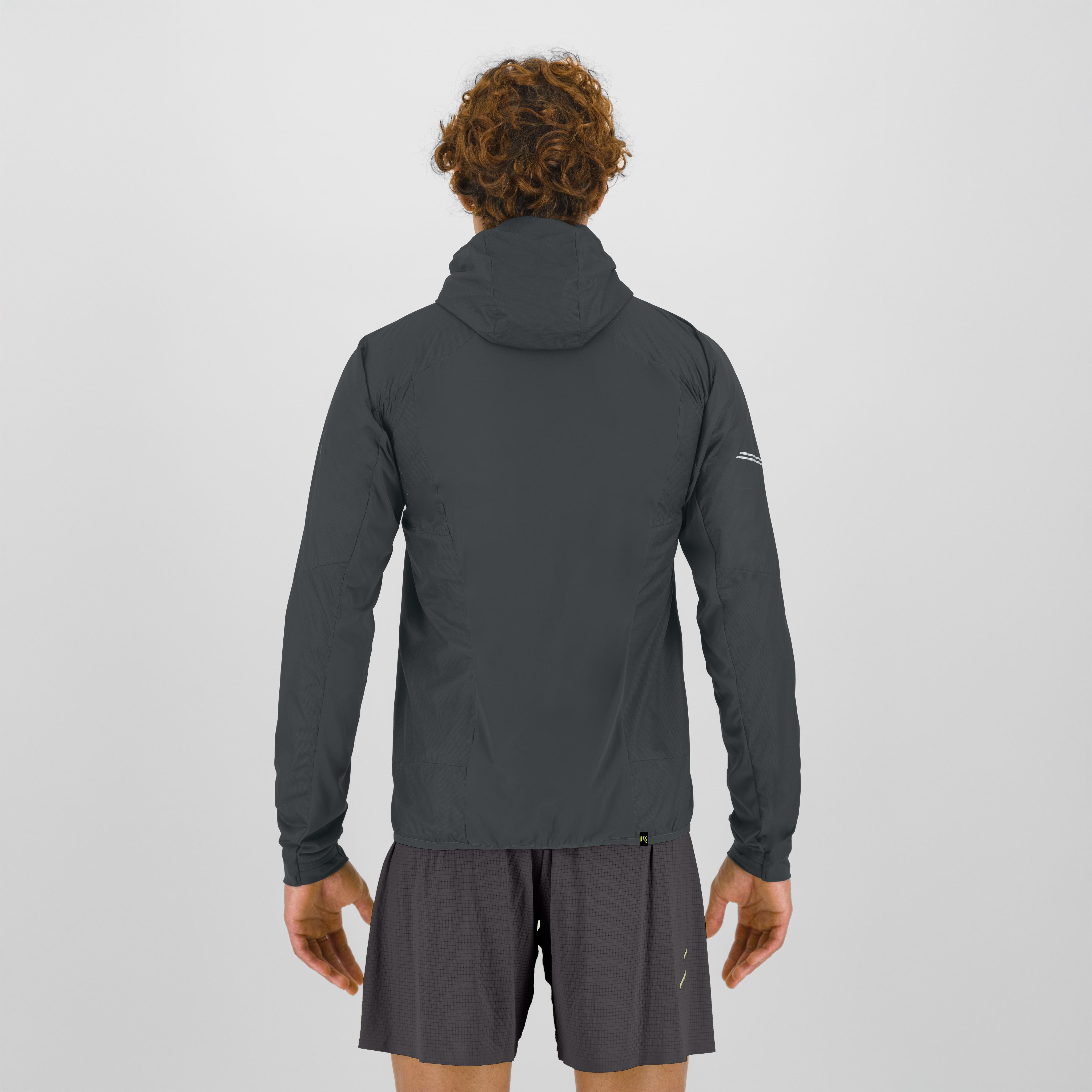 Lavaredo evo jacket - woodl.gray/orange - karpos