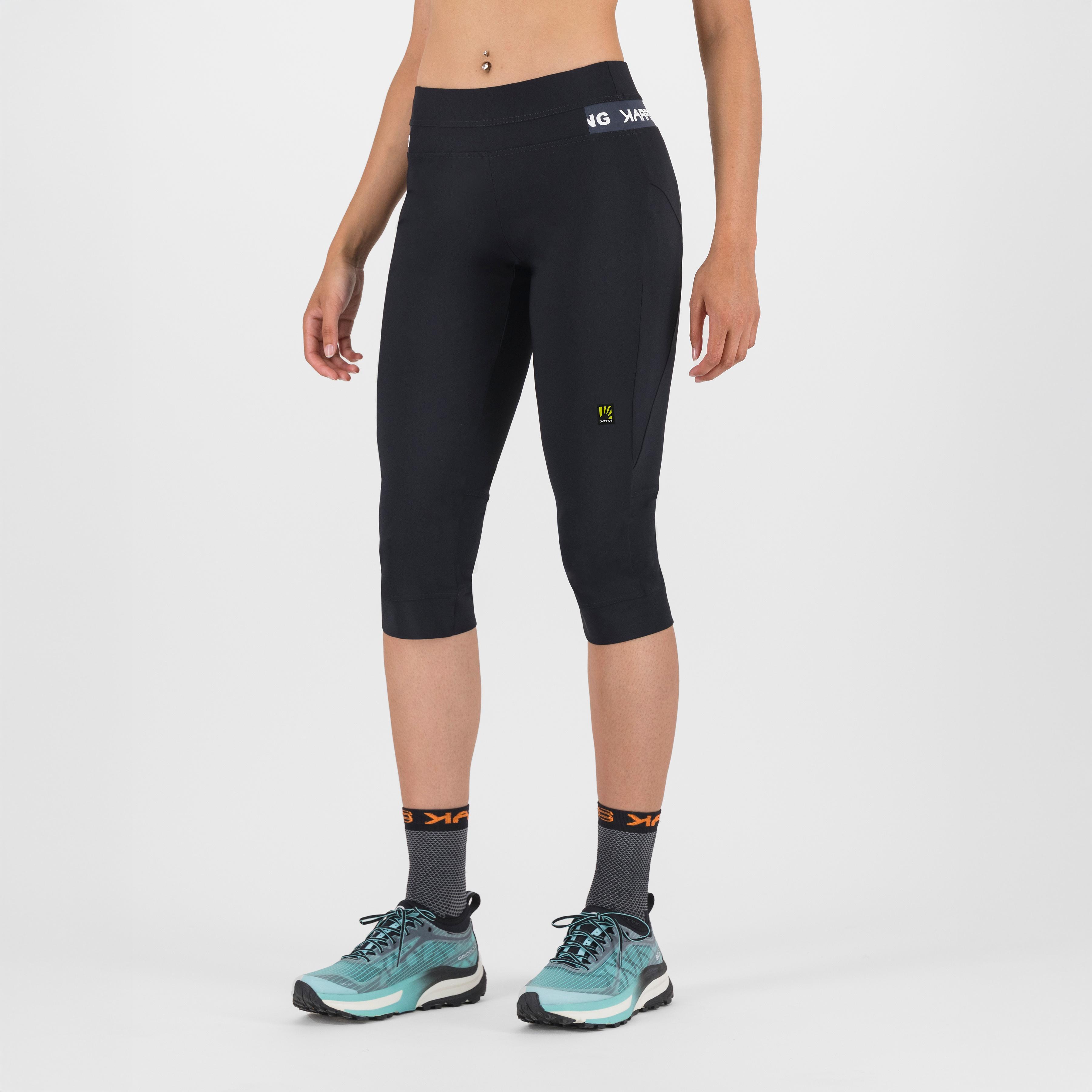 Easyfrizz w 3 4 pant - black/ombre blue - karpos