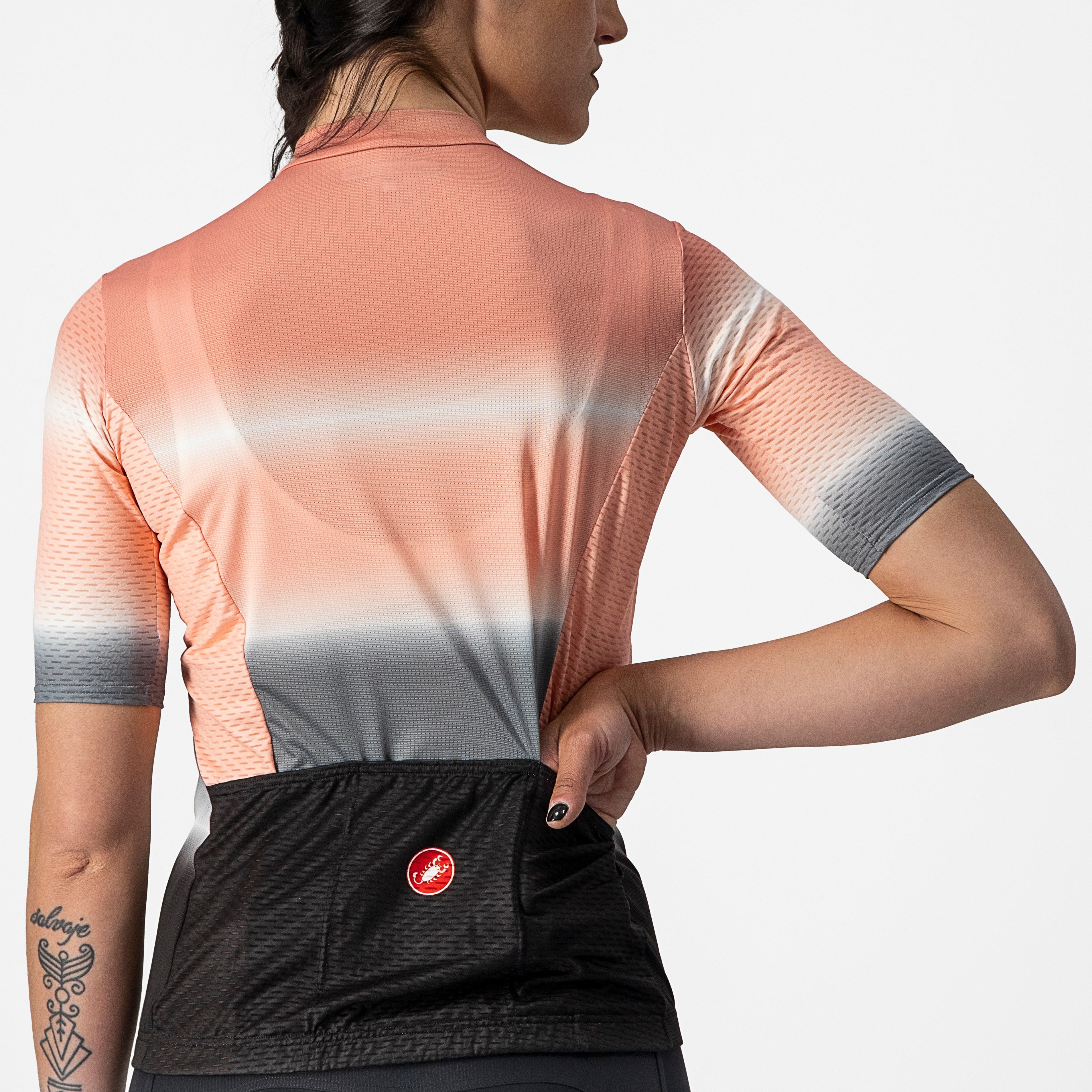Dolce jersey - blush/light black - castelli