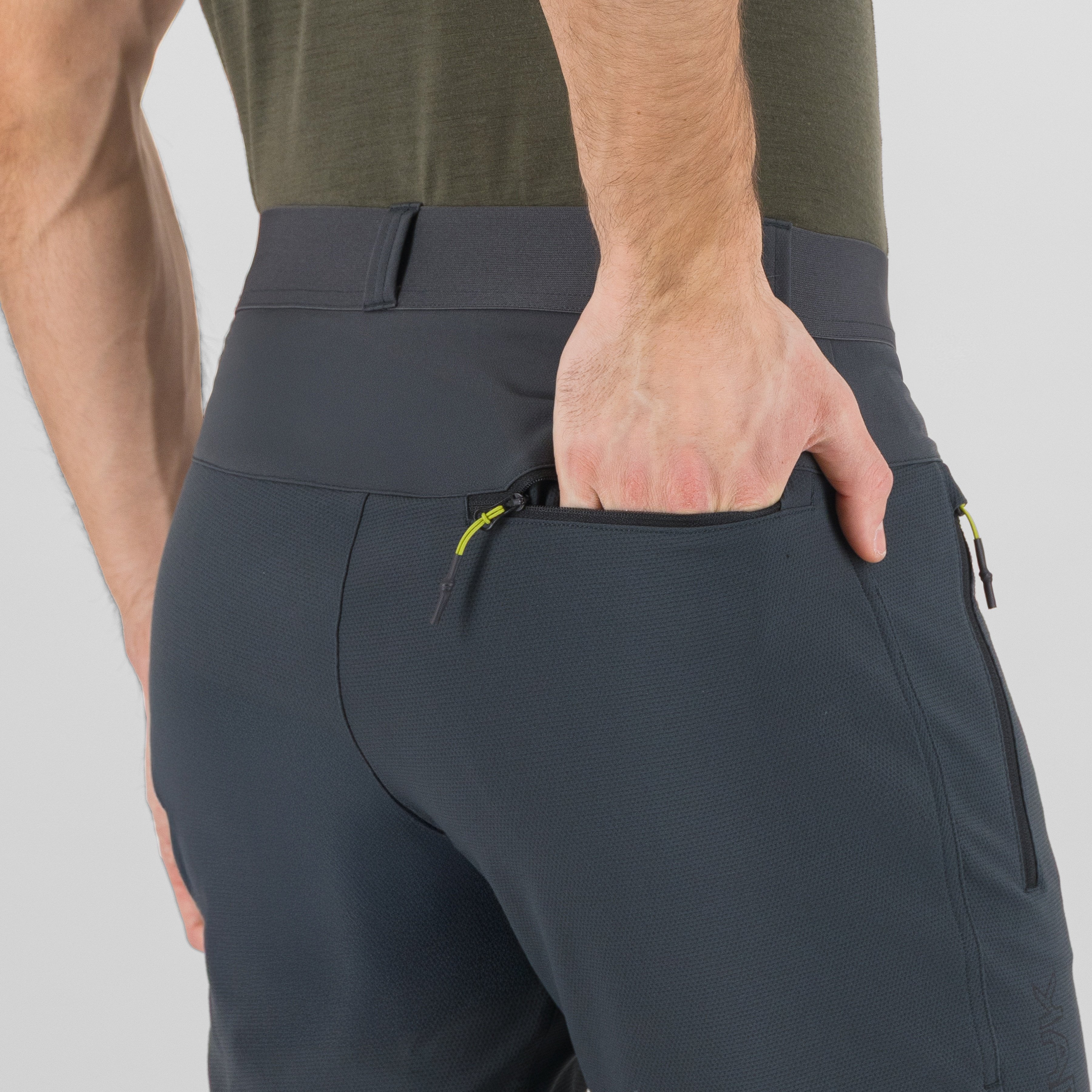 Pietena pant - woodl.gray/black - karpos