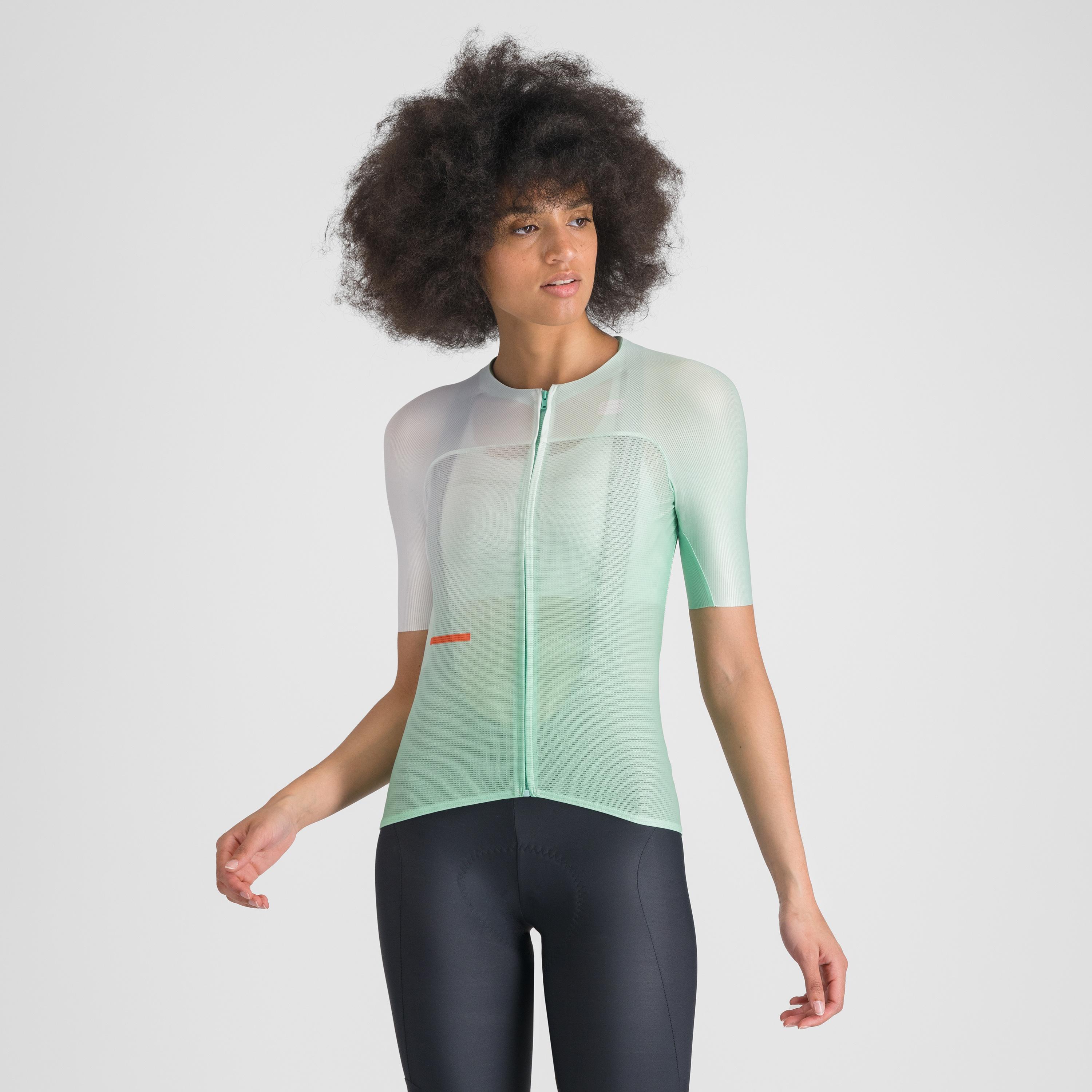 Light w jersey - lichen green/white - sportful