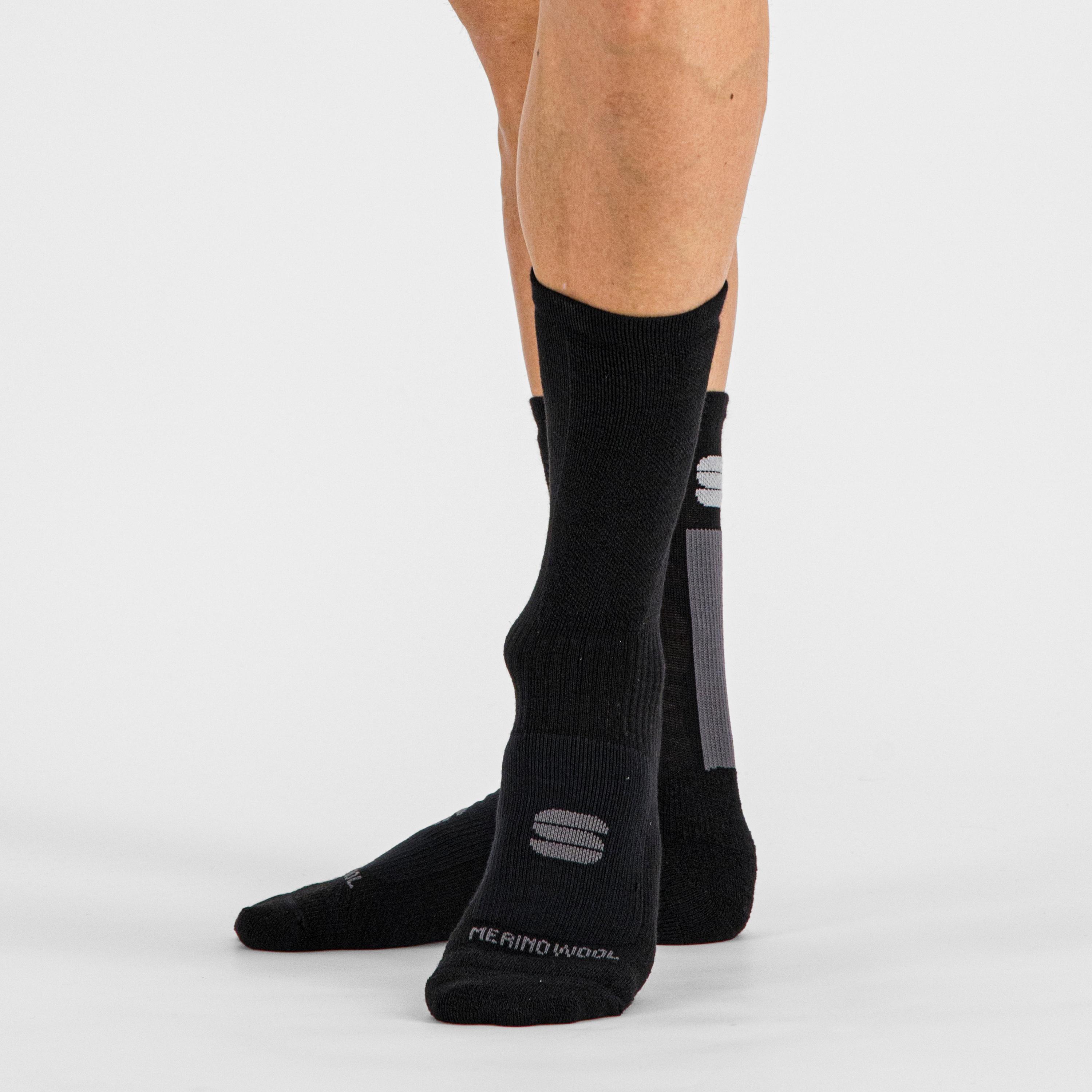 Merino wool 18 socks - black anthracite - sportful