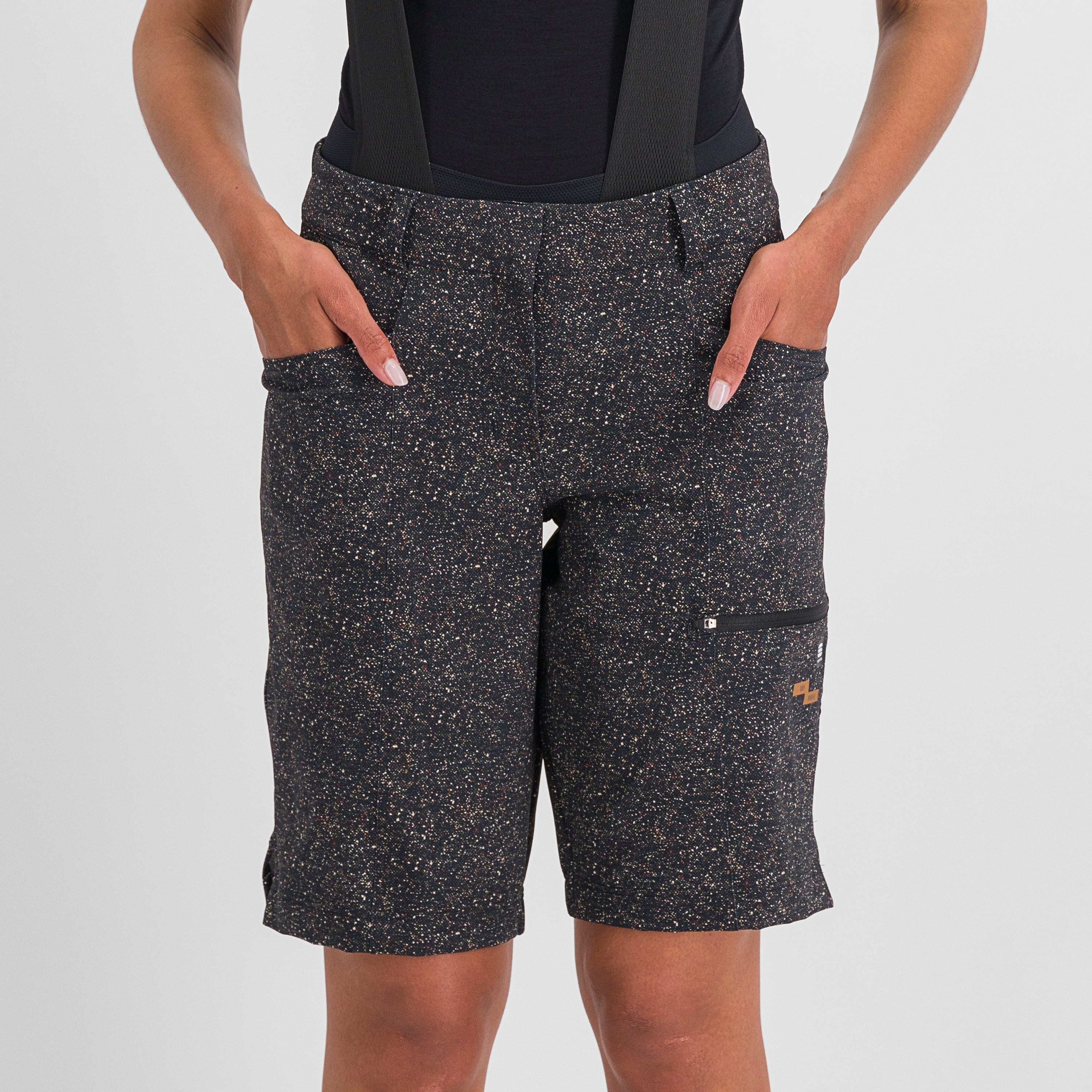 Sky rider giara w overshort - black - sportful