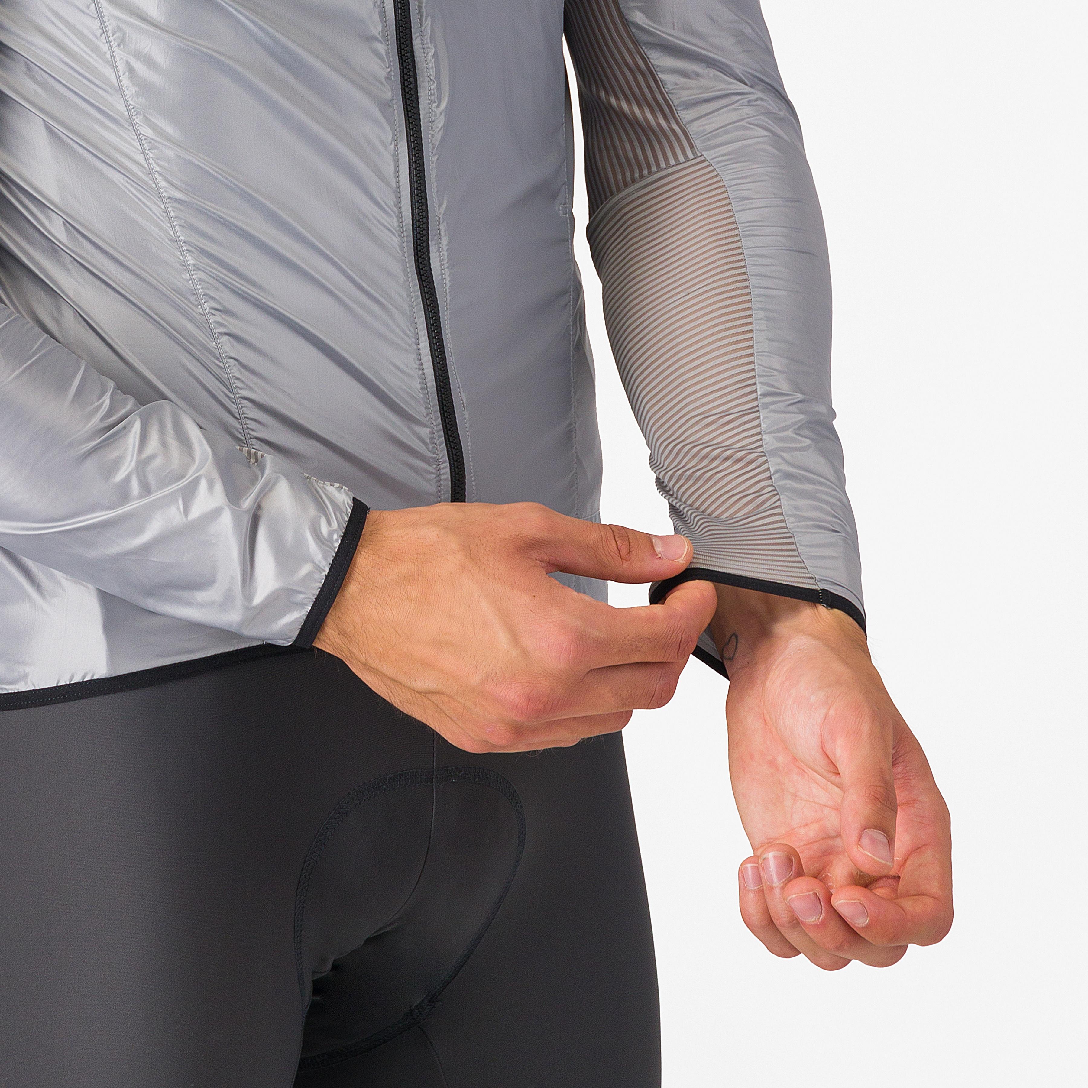 Aria shell jacket - silver gray - castelli