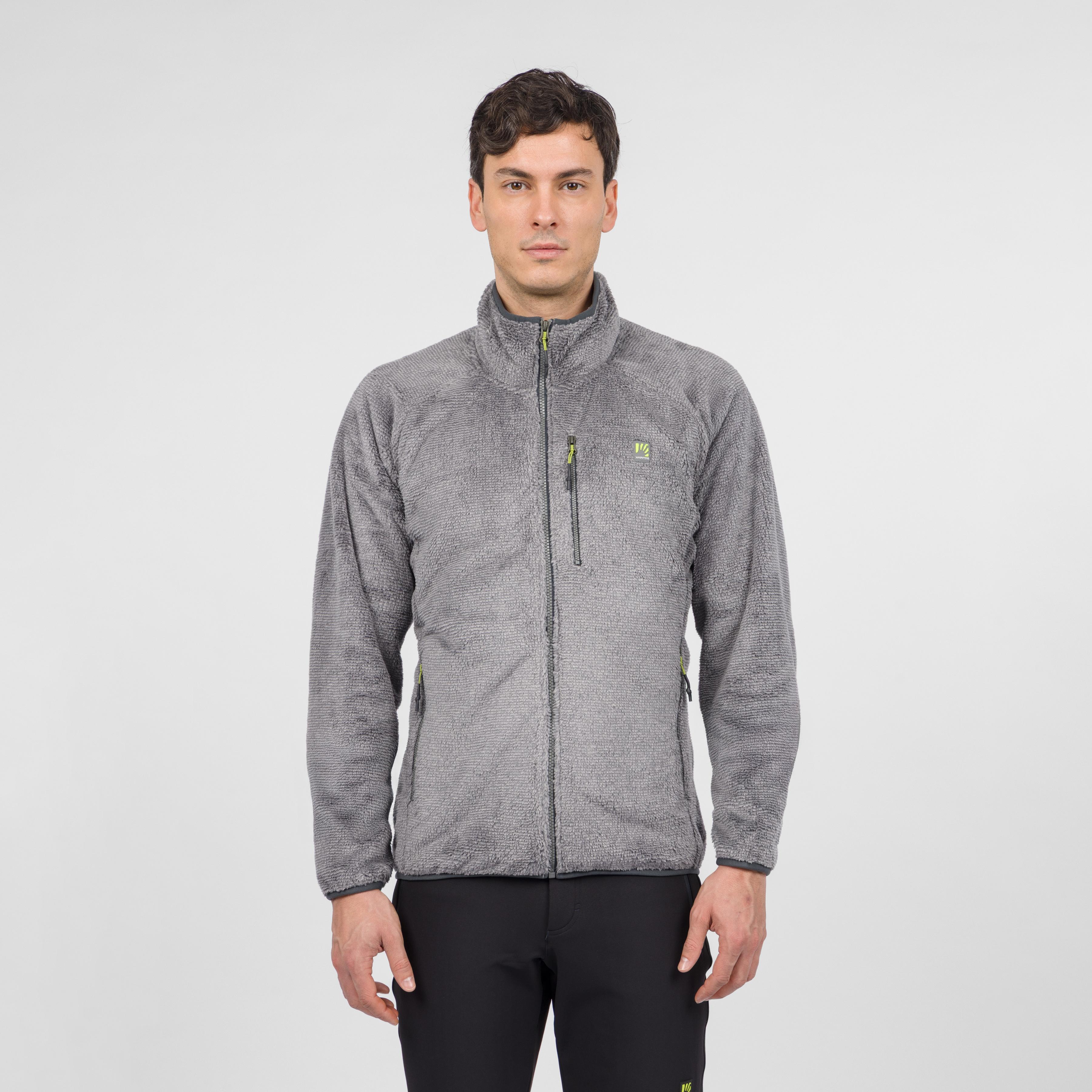 Vertice evo full zip fleece - smoked - karpos
