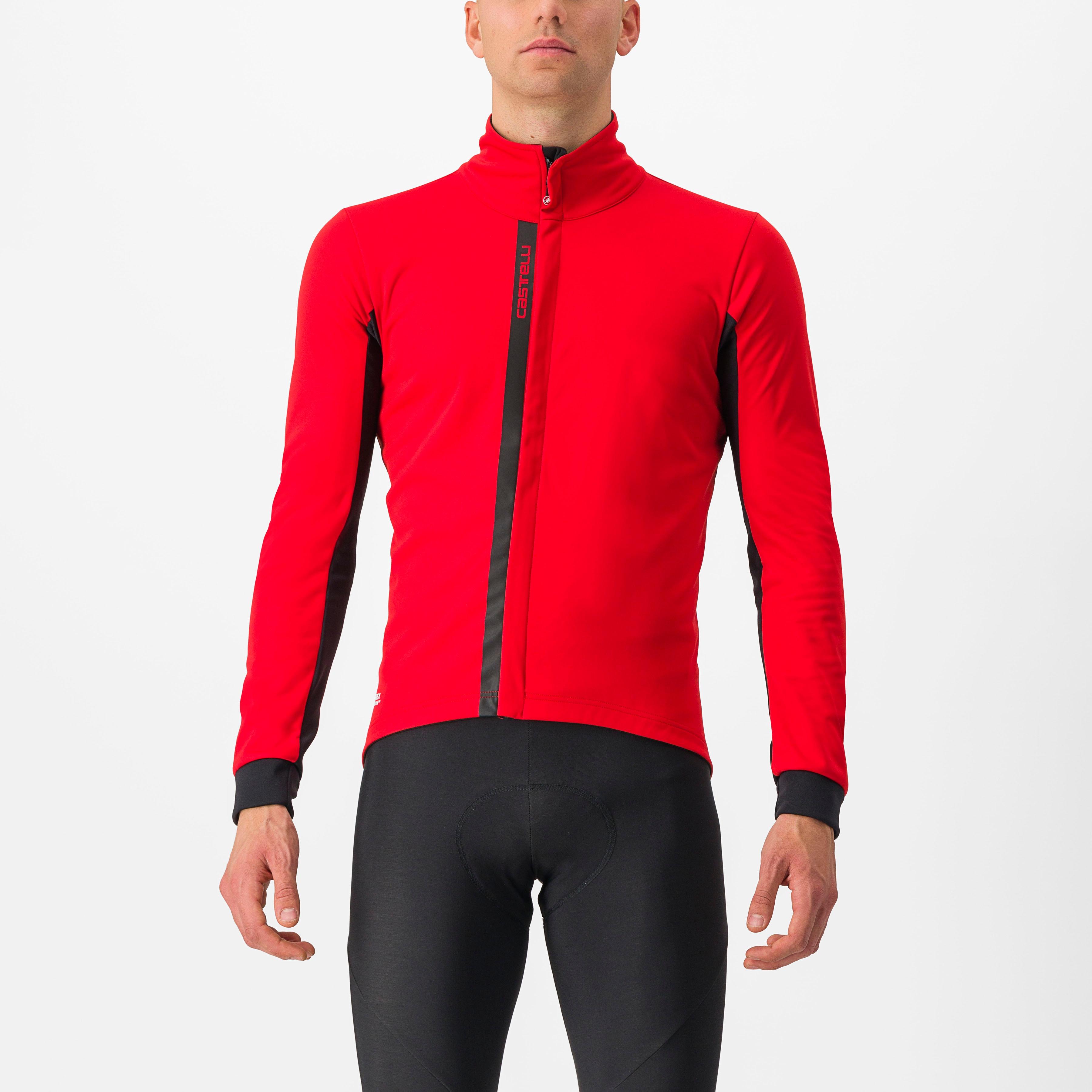 Entrata jacket - red/black light black - castelli