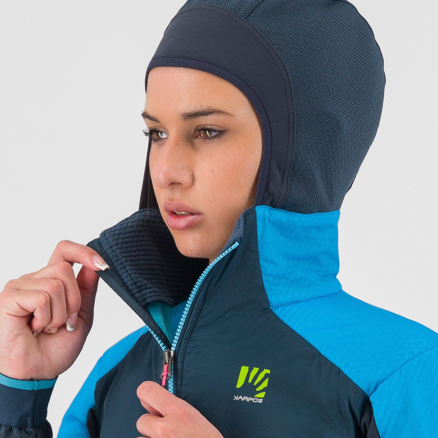 Alagna plus evo w jacket - midnight/blue atoll - karpos