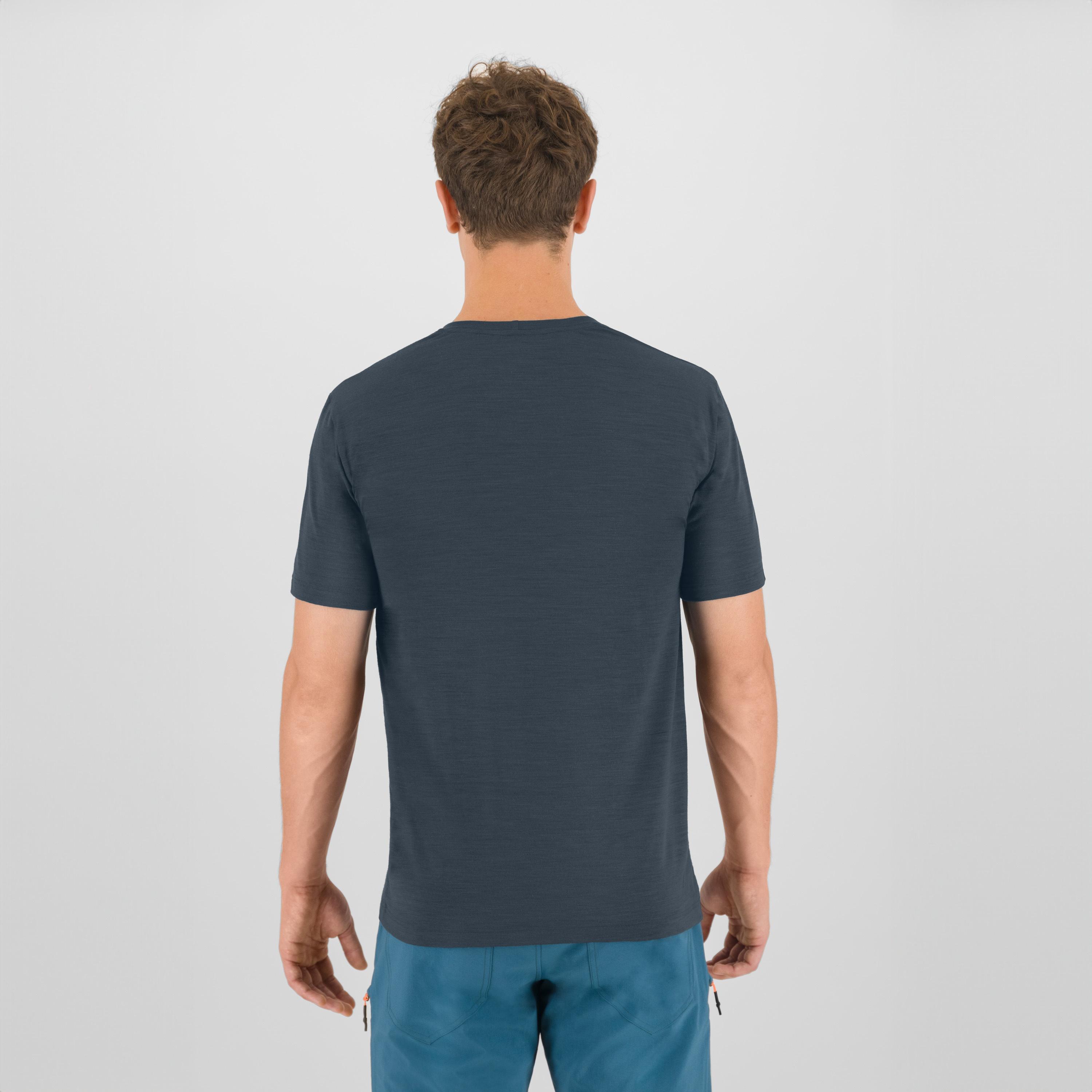 Gusela merino t-shirt - dark slate - karpos