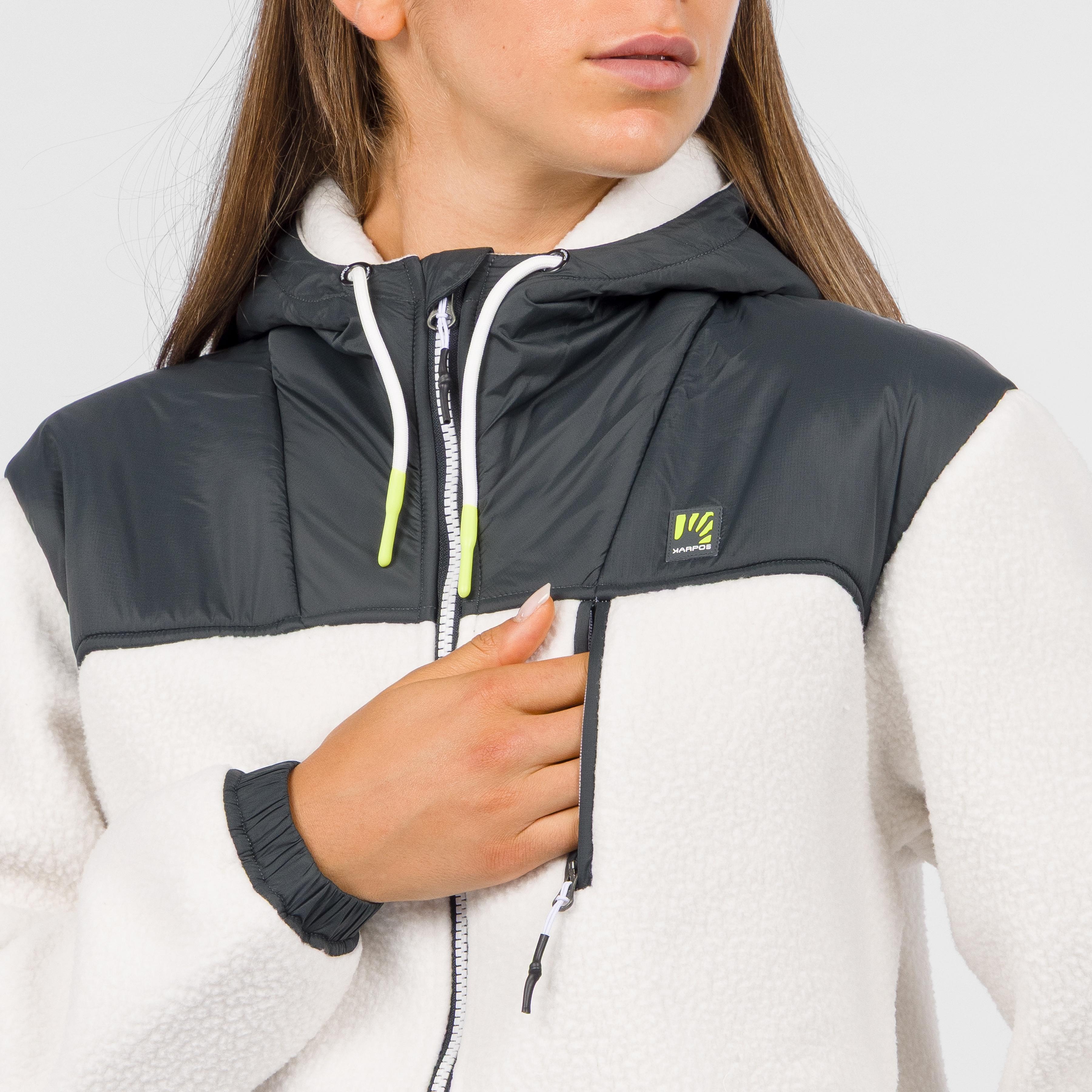Moiazza retro' vogue w jacket - bright white/woodl.gray - karpos