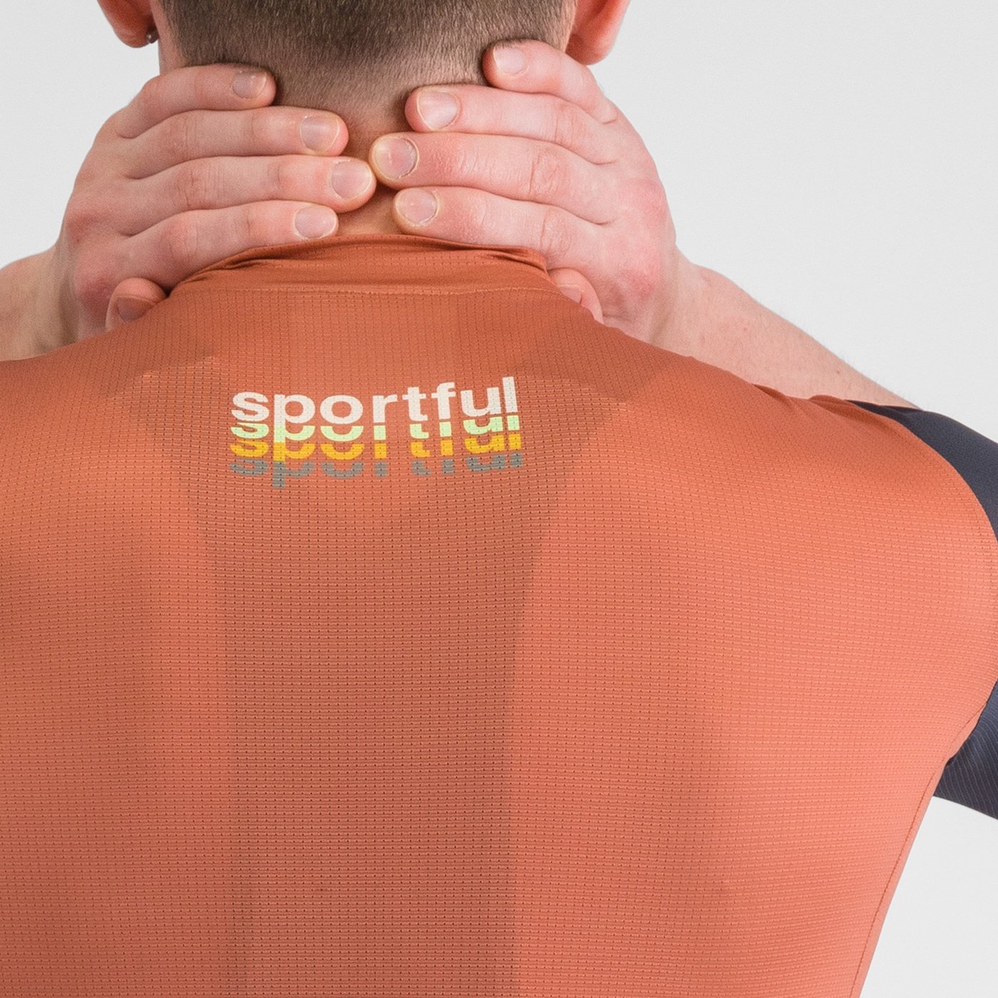 Supergiara 2 logo jersey - sienna glow - sportful