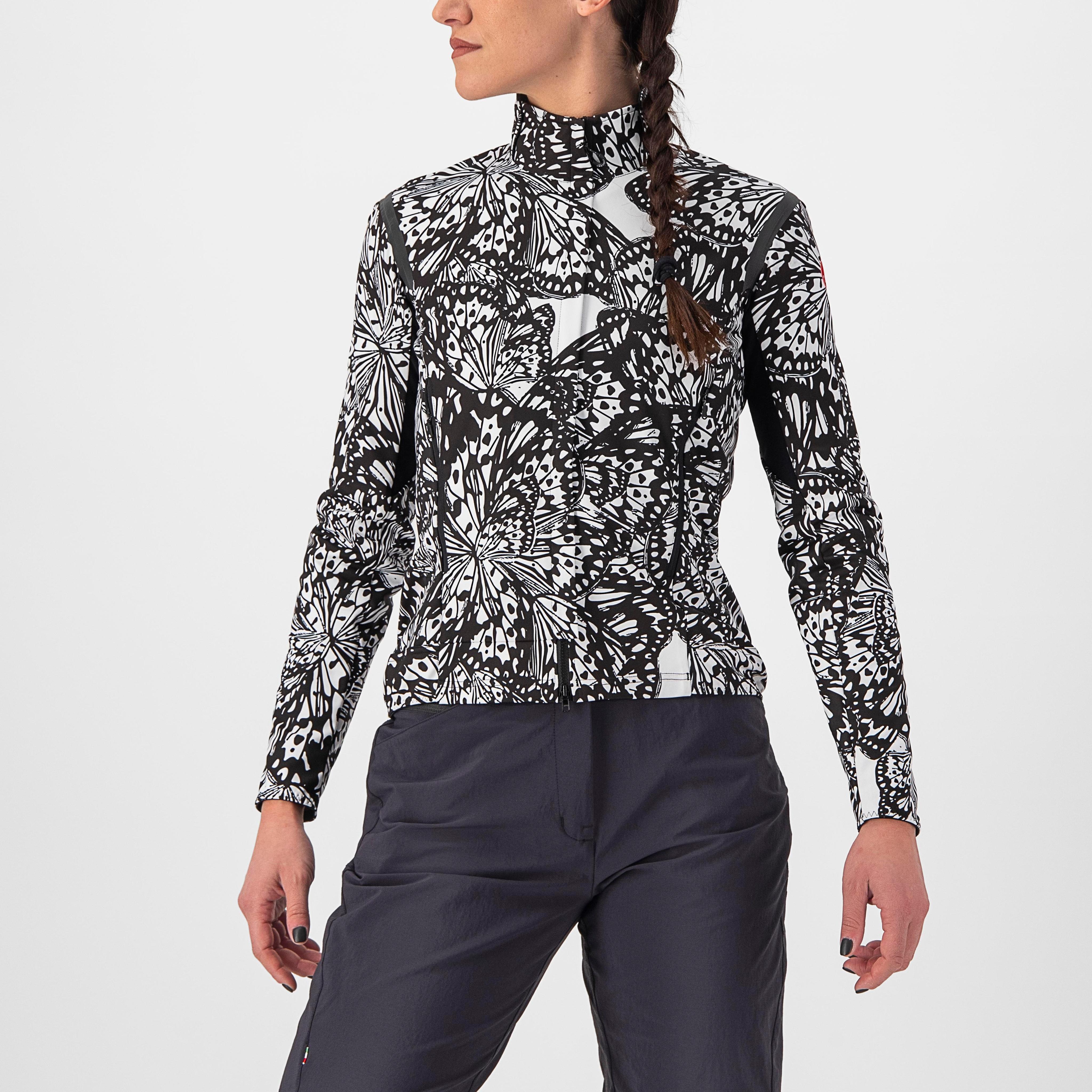 Unlimited perfetto ros 2 w jacket - black/white - castelli