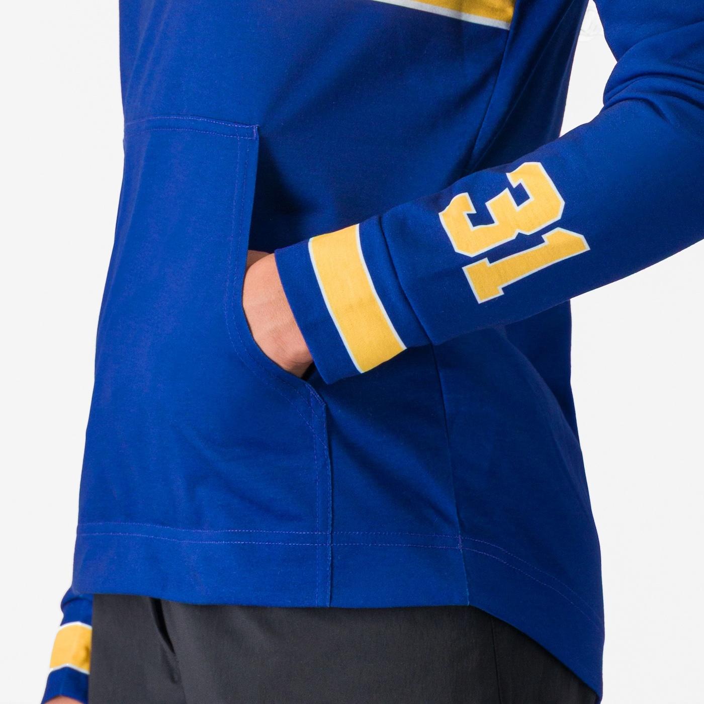 Boombaby 2 w adventure hoodie - blue/gold - castelli