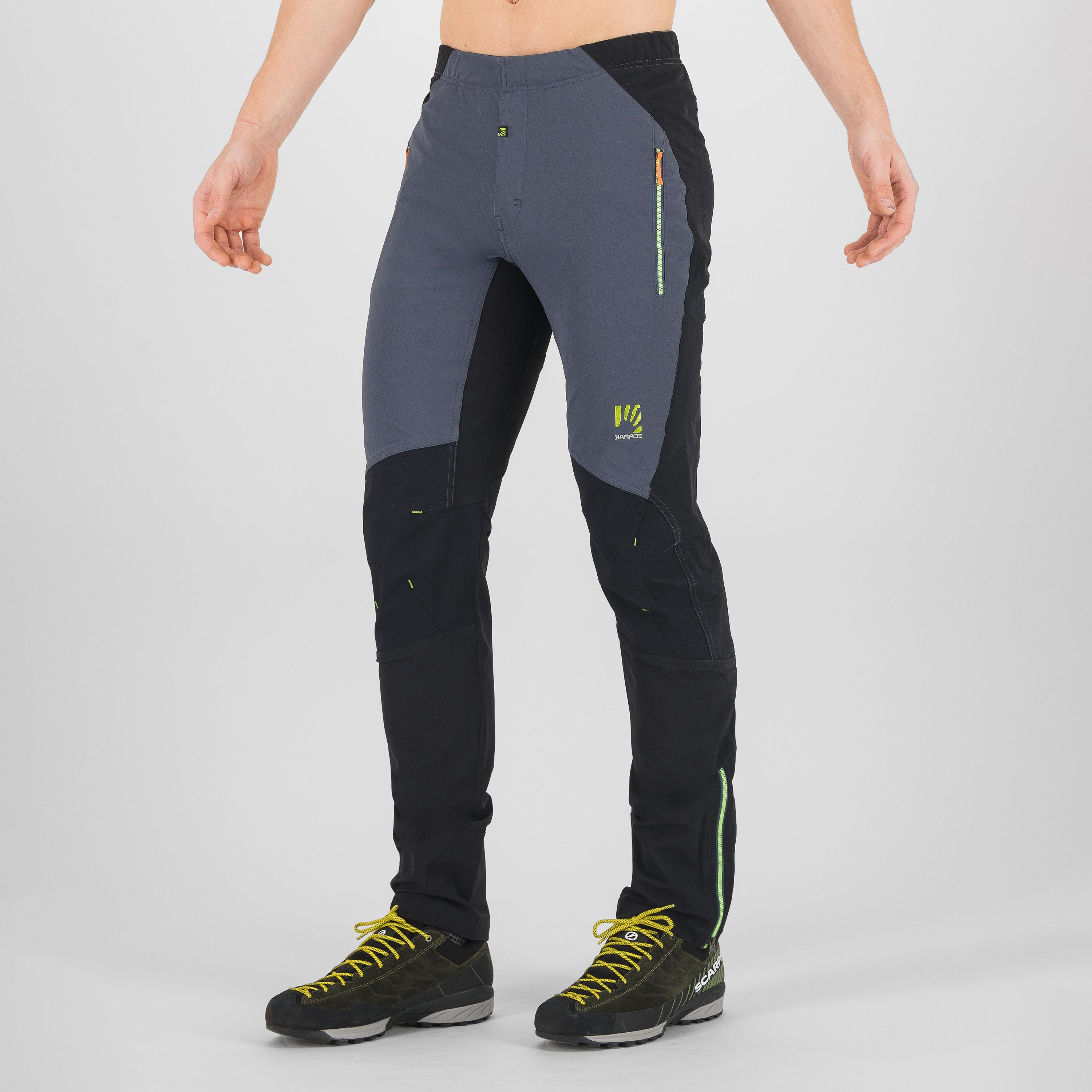 Wall evo  pant - black/ombre blue/jasmine green - karpos