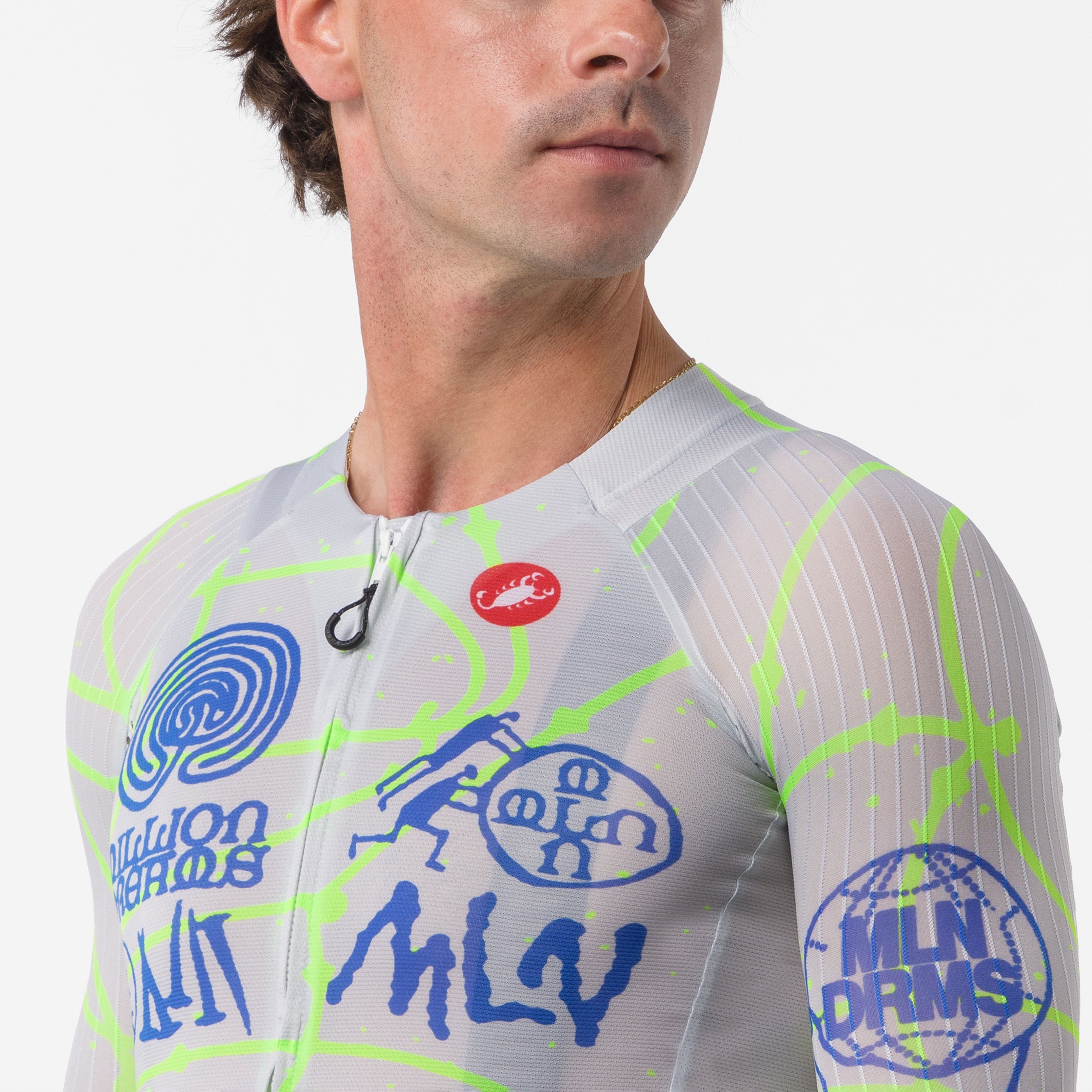 Aero race 8 jersey - million dreams primitive - castelli