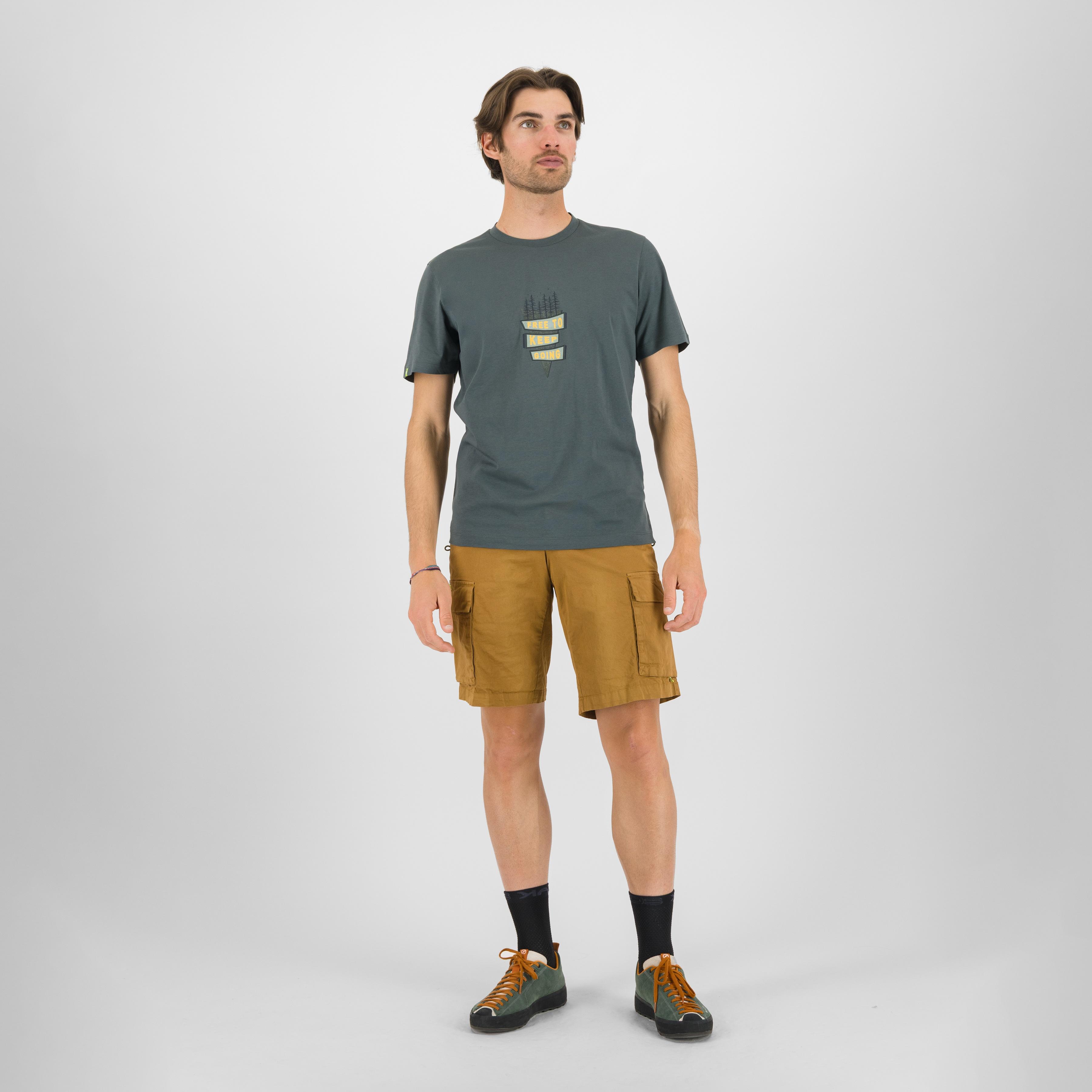 Outdoors trees t-shirt - urban / print 1 - karpos