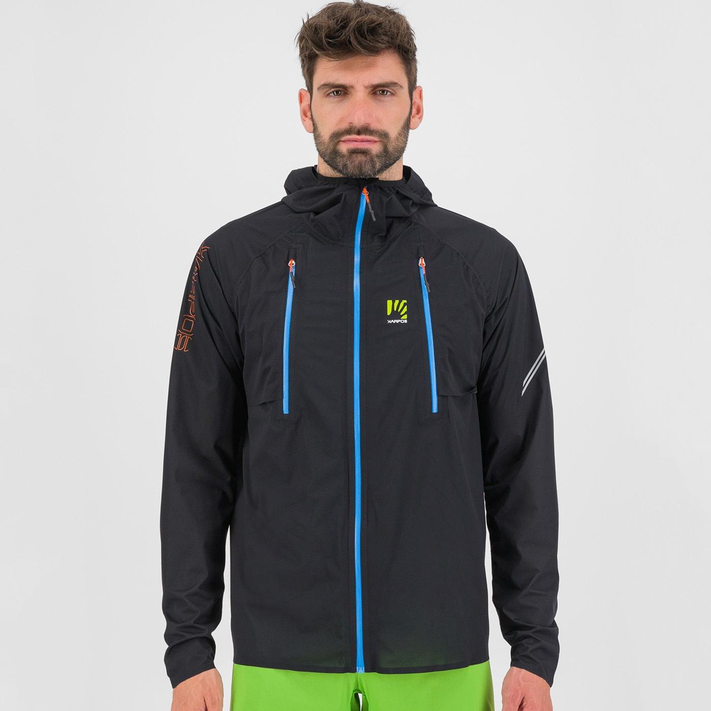 Lavaredo rain jacket - black/indigo b. - karpos