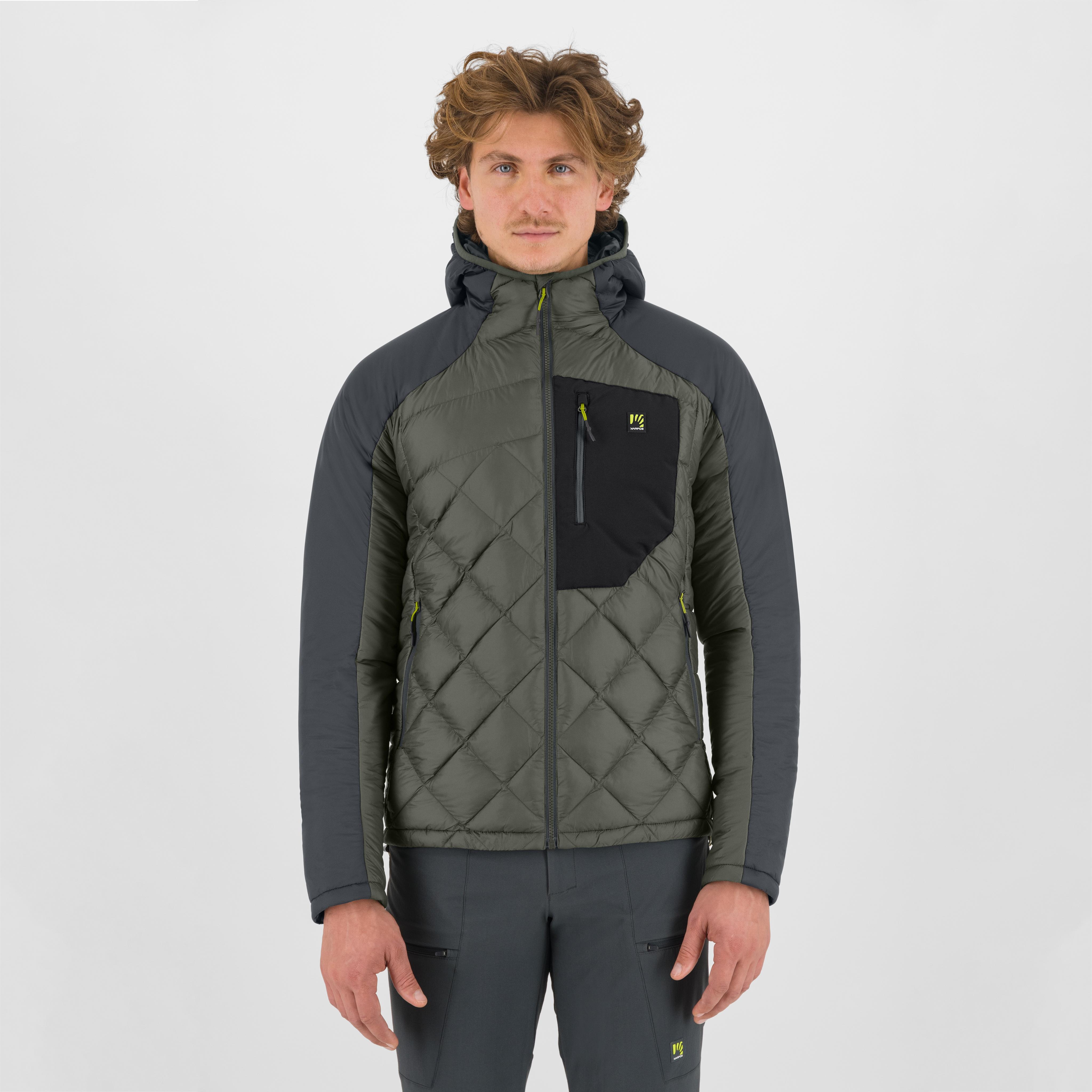 Lastei up jacket - kambaba/woodl.gray - karpos