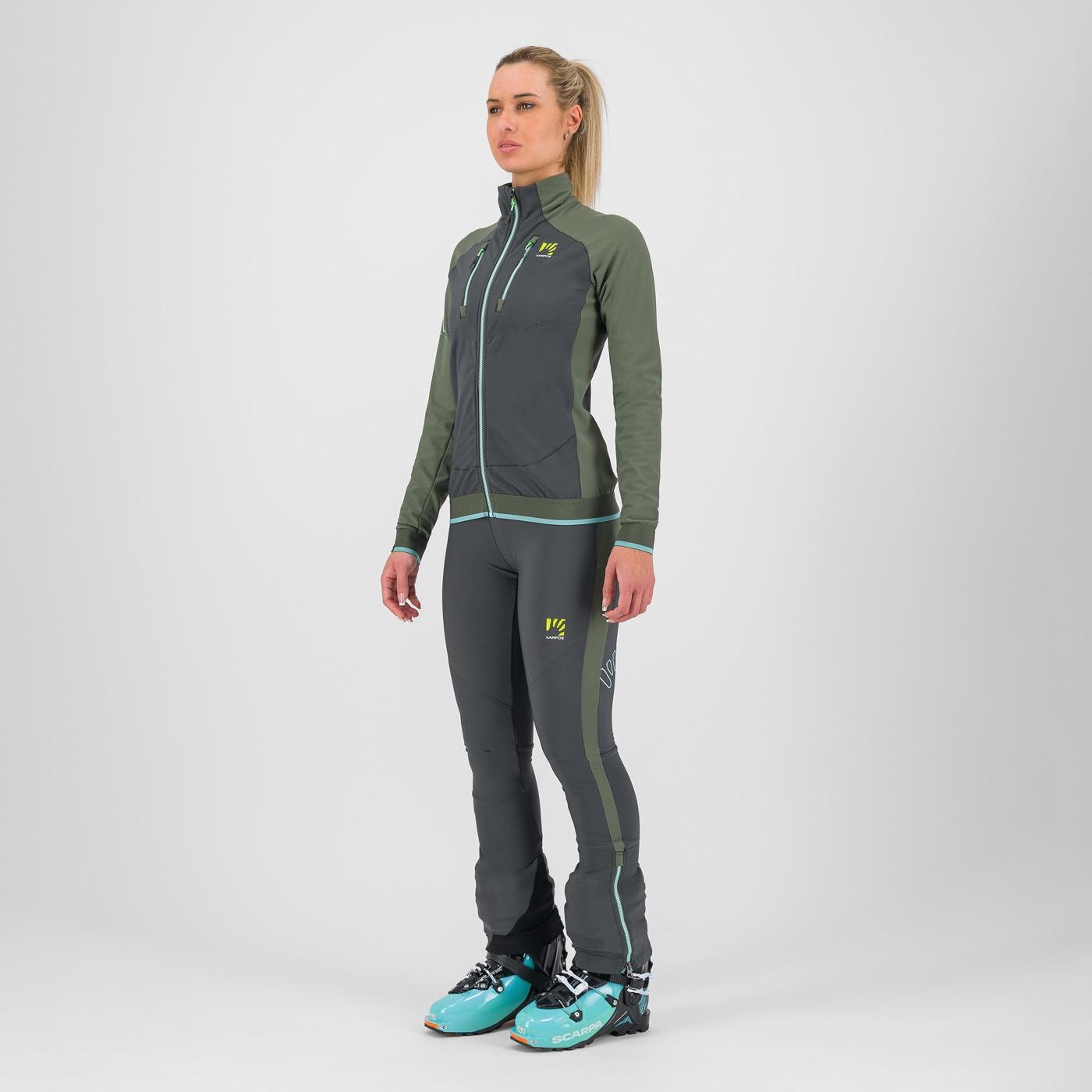 Alagna evo w jacket - black sand/thyme - karpos