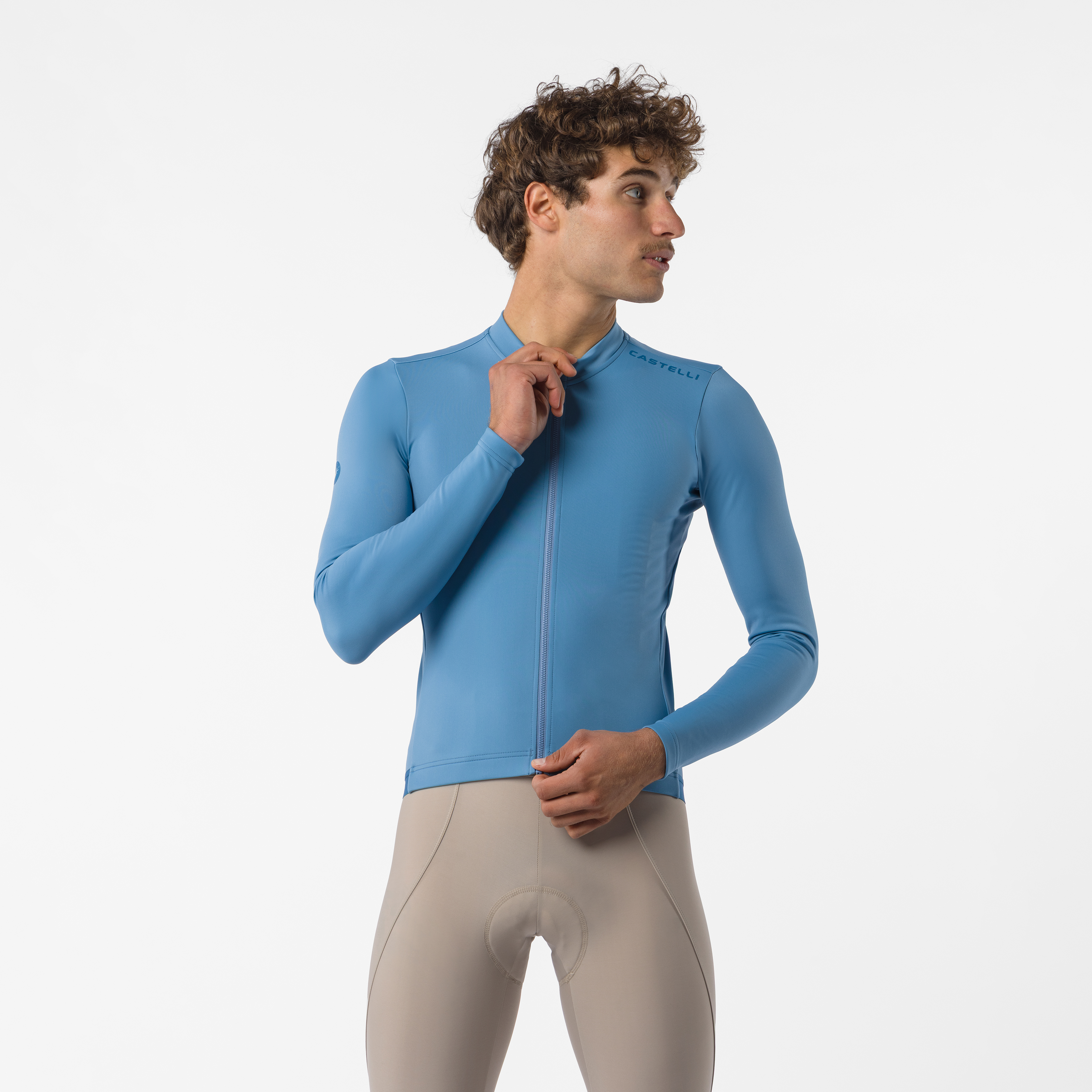 Espresso thermal 2 jersey - metallic blue - castelli