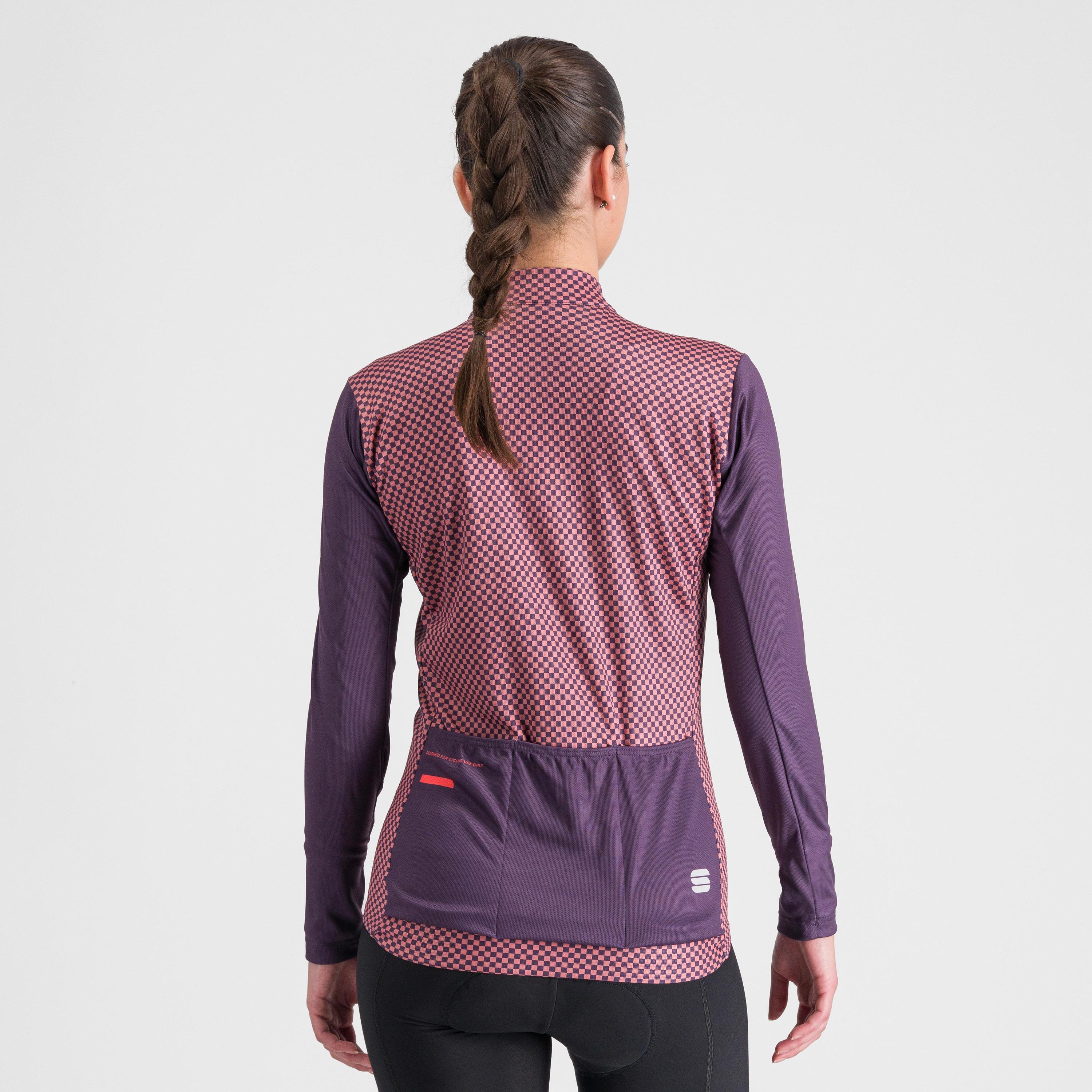 Checkmate w thermal jersey - nightshade dusty red - sportful