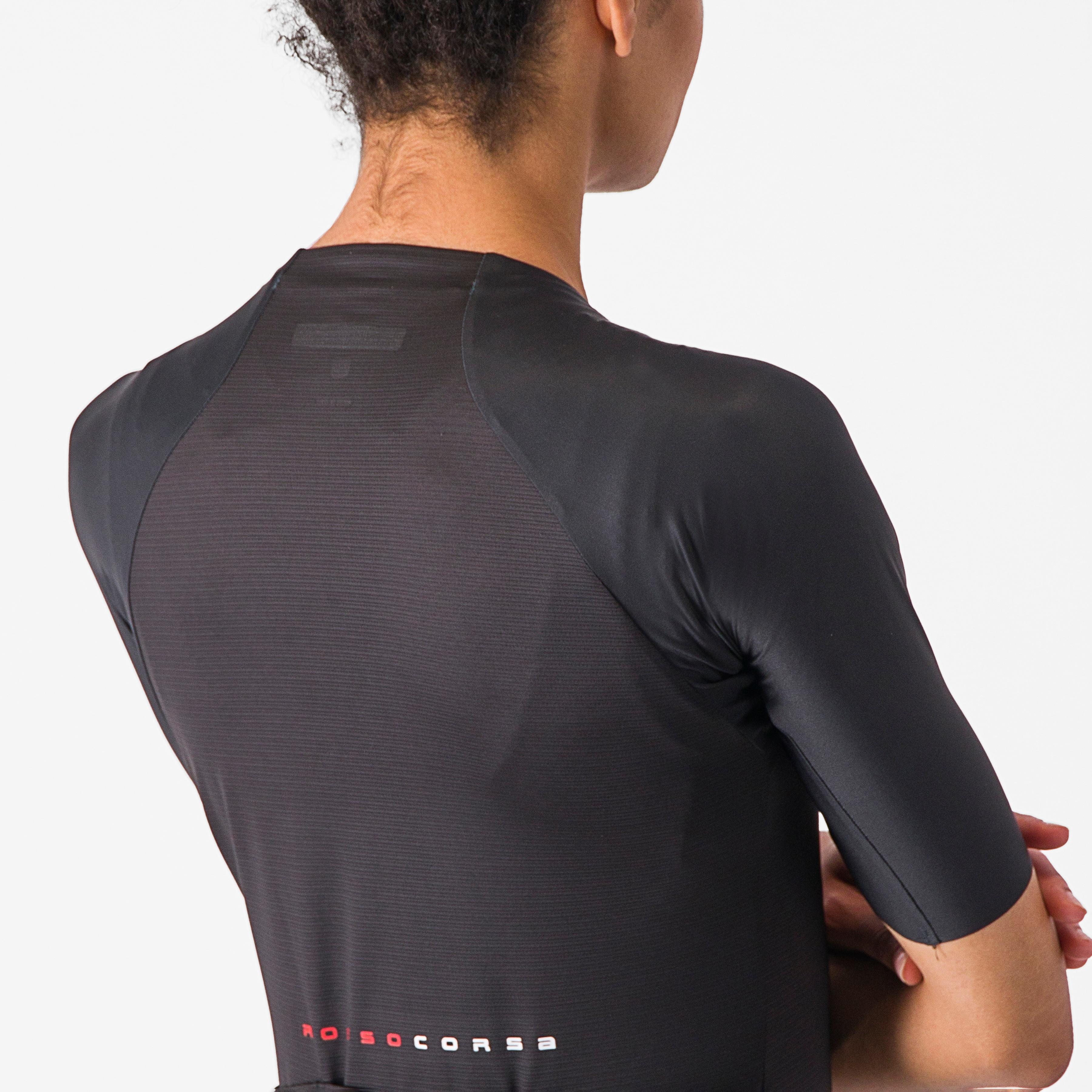 Aero pro 7.0 w jersey - light black - castelli