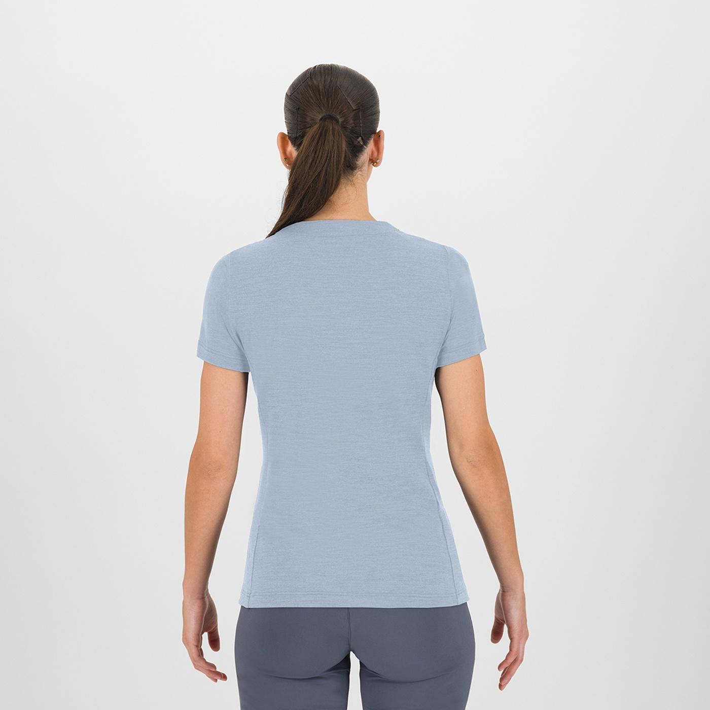 Gusela merino w t-shirt - mist - karpos