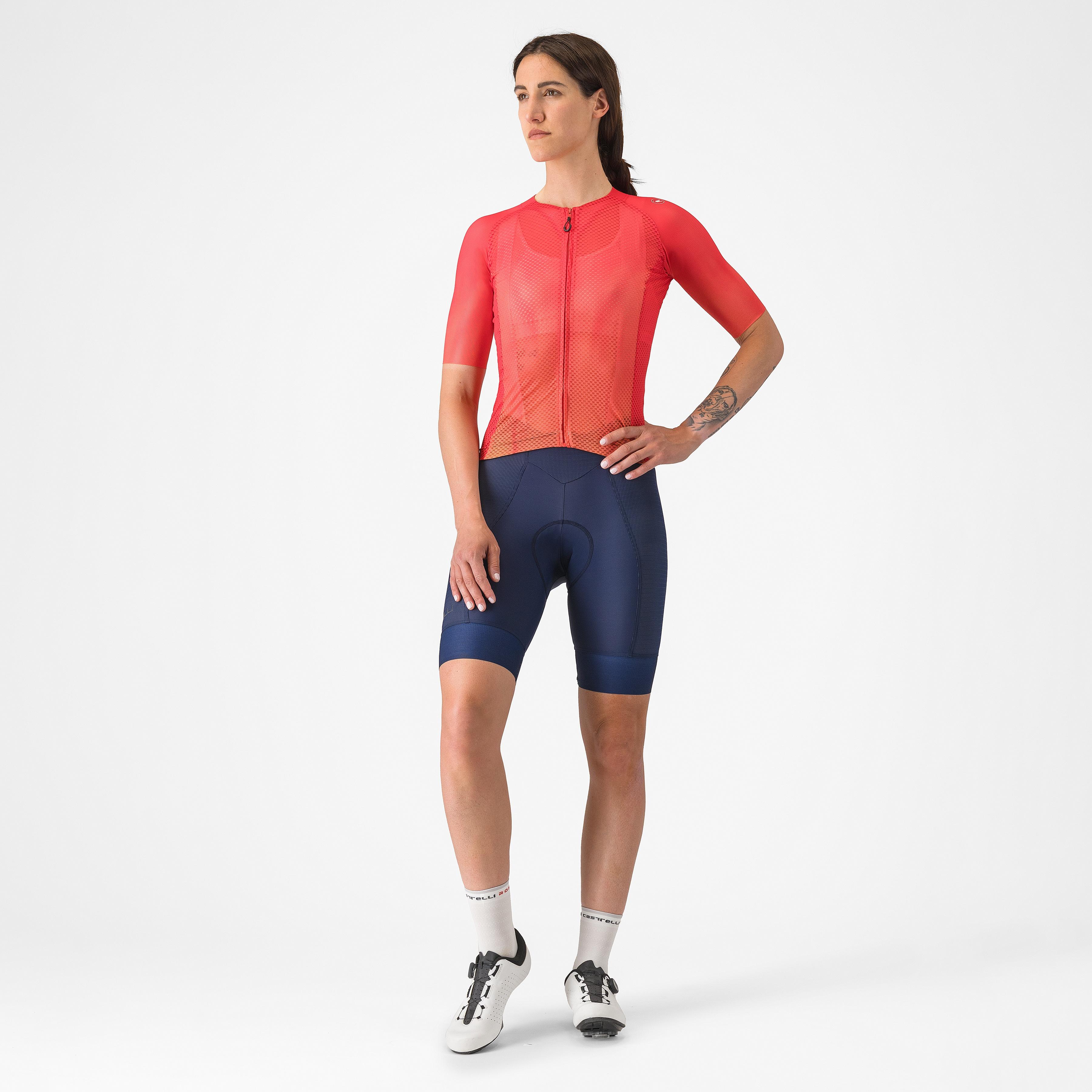 Climber's a/c w jersey - hibiscus - castelli