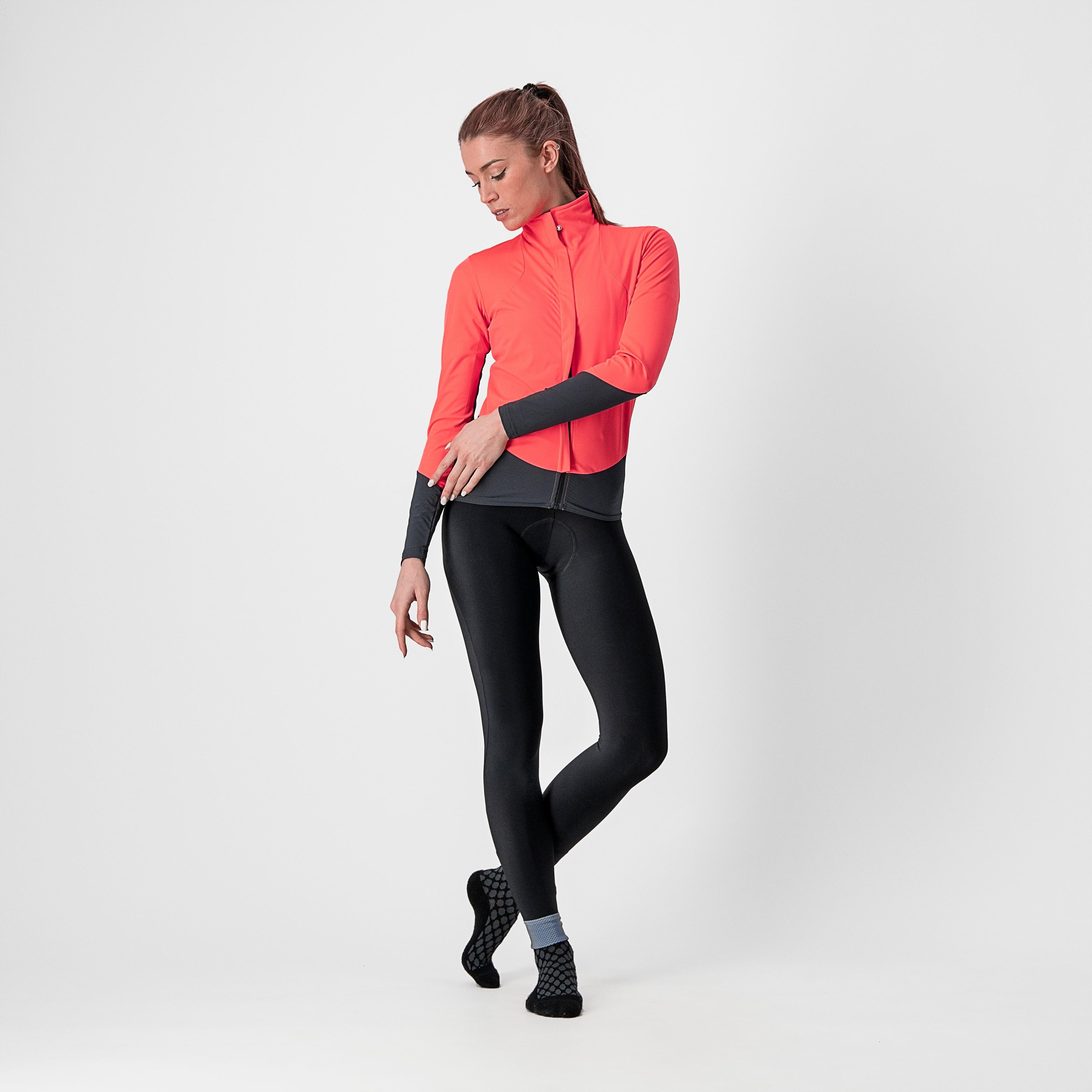 Beta ros w jacket - brilliant pink/dark gray - castelli
