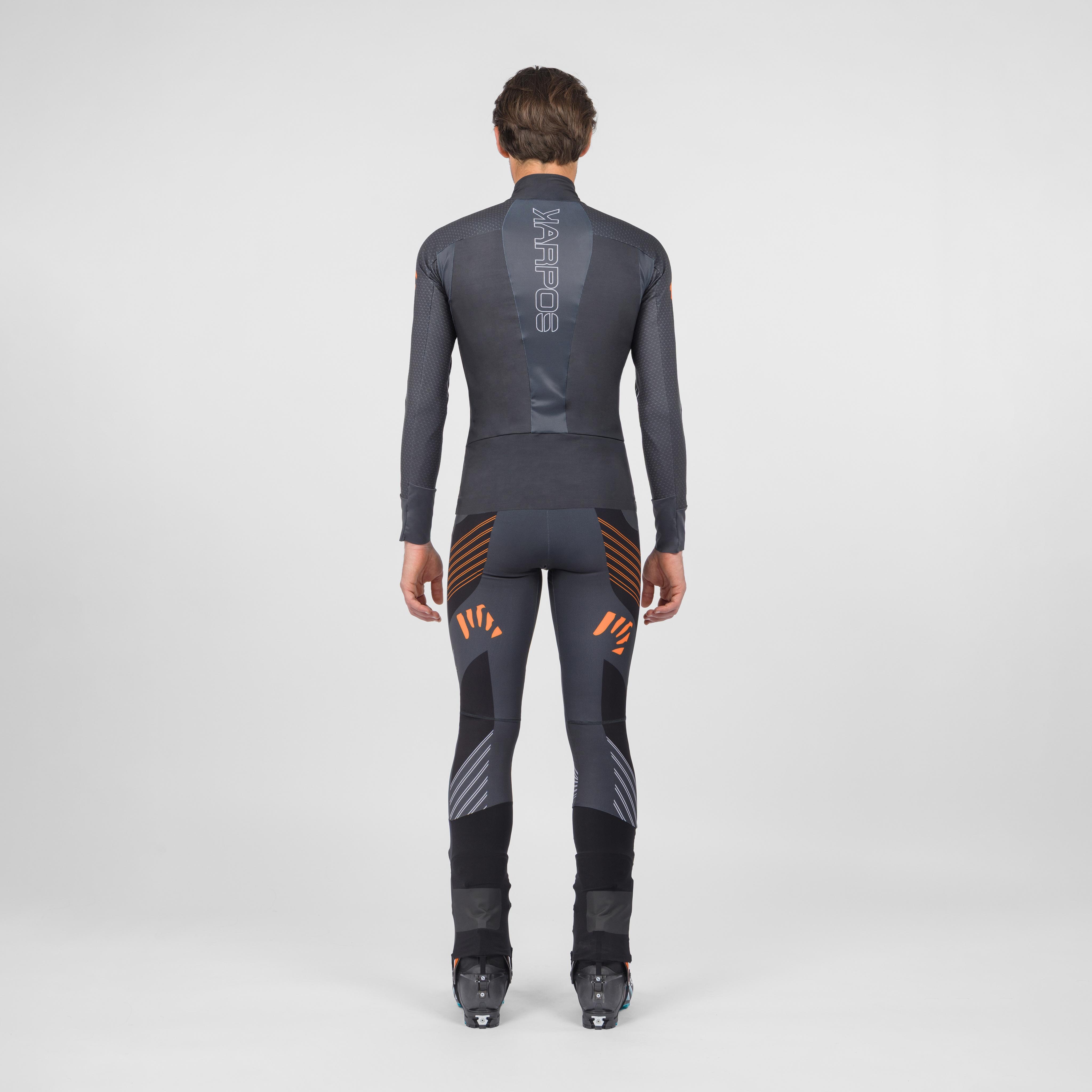 Sprint suit - woodl.gray/vibr.orange - karpos