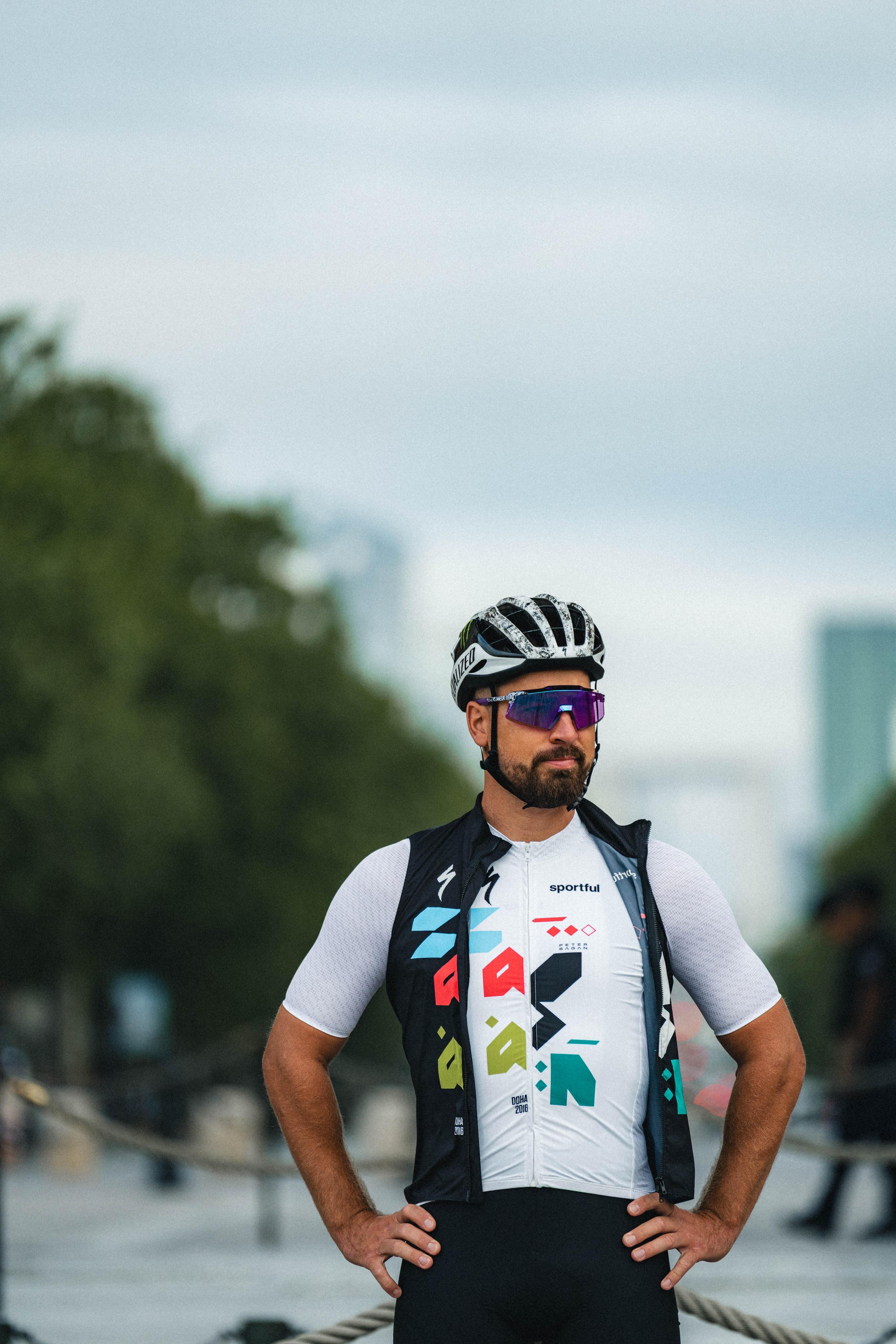 Sagan supernova jersey - white - sagan 10th anniversary - sportful