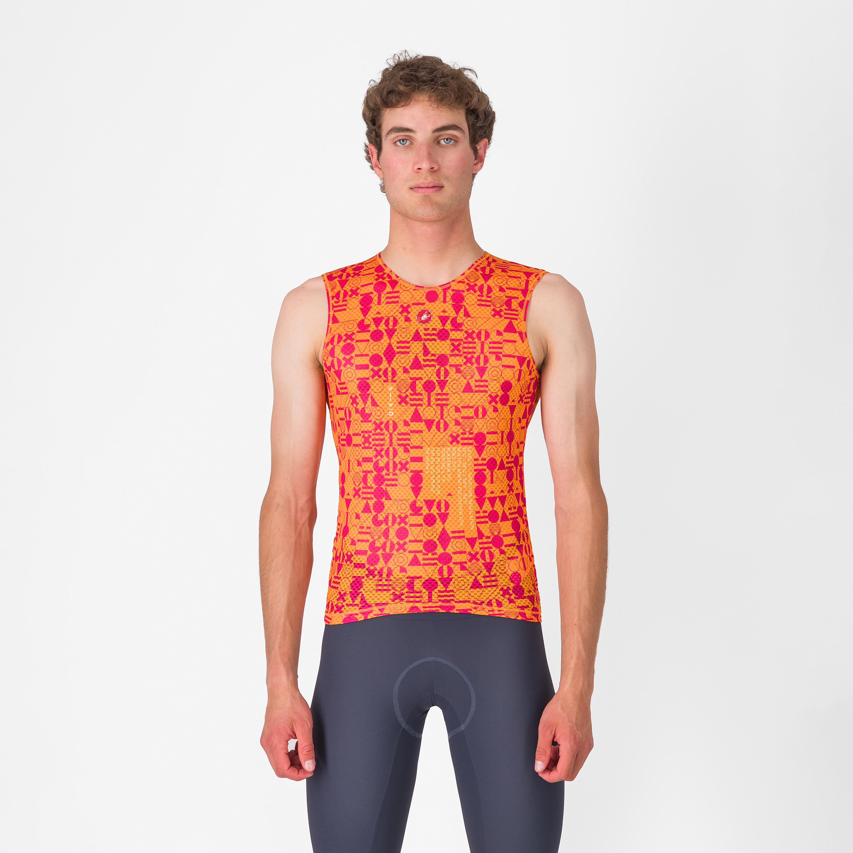 Espresso r-a/d baselayer - vivid orange - castelli