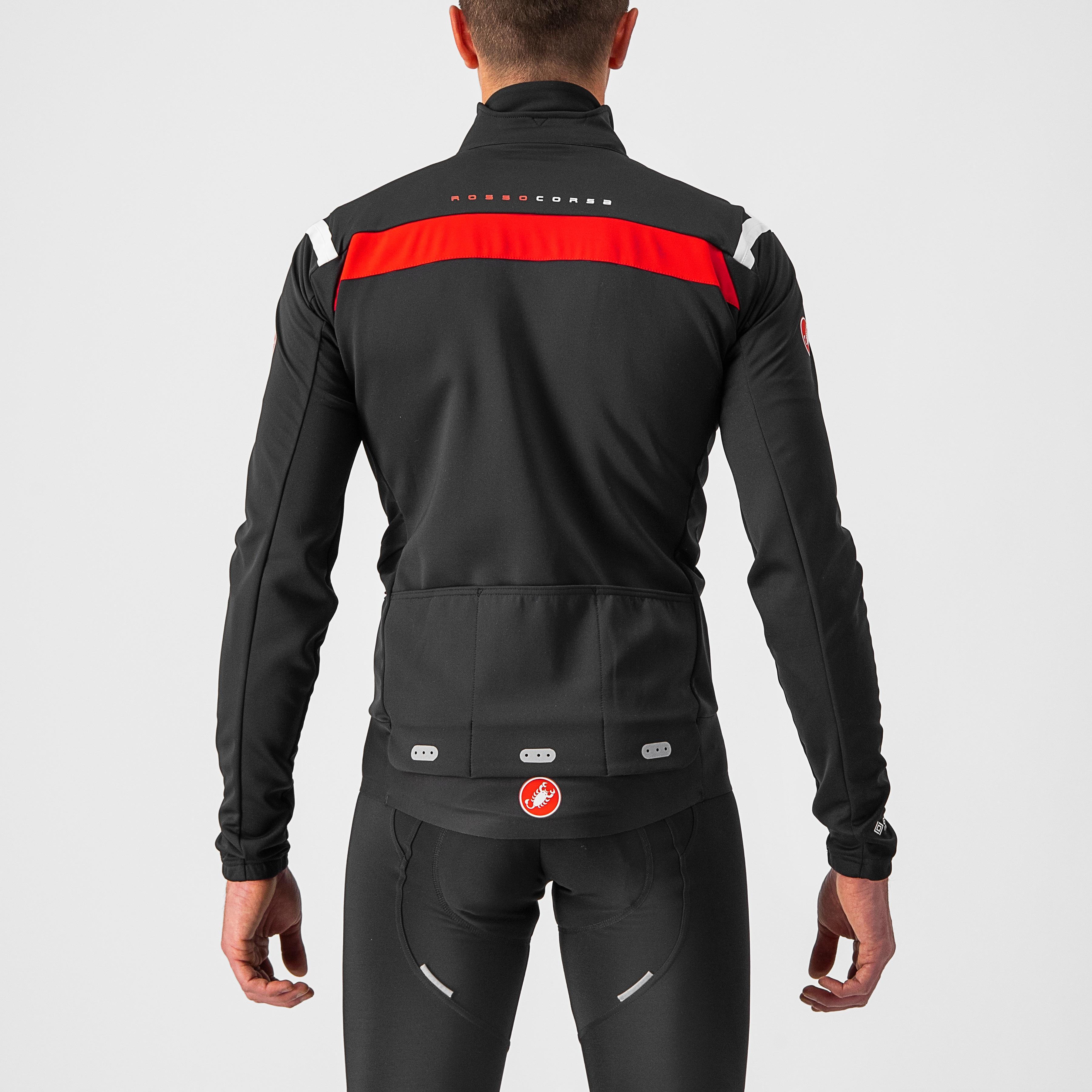 Alpha ros 2 light jacket - light black/white-black - castelli