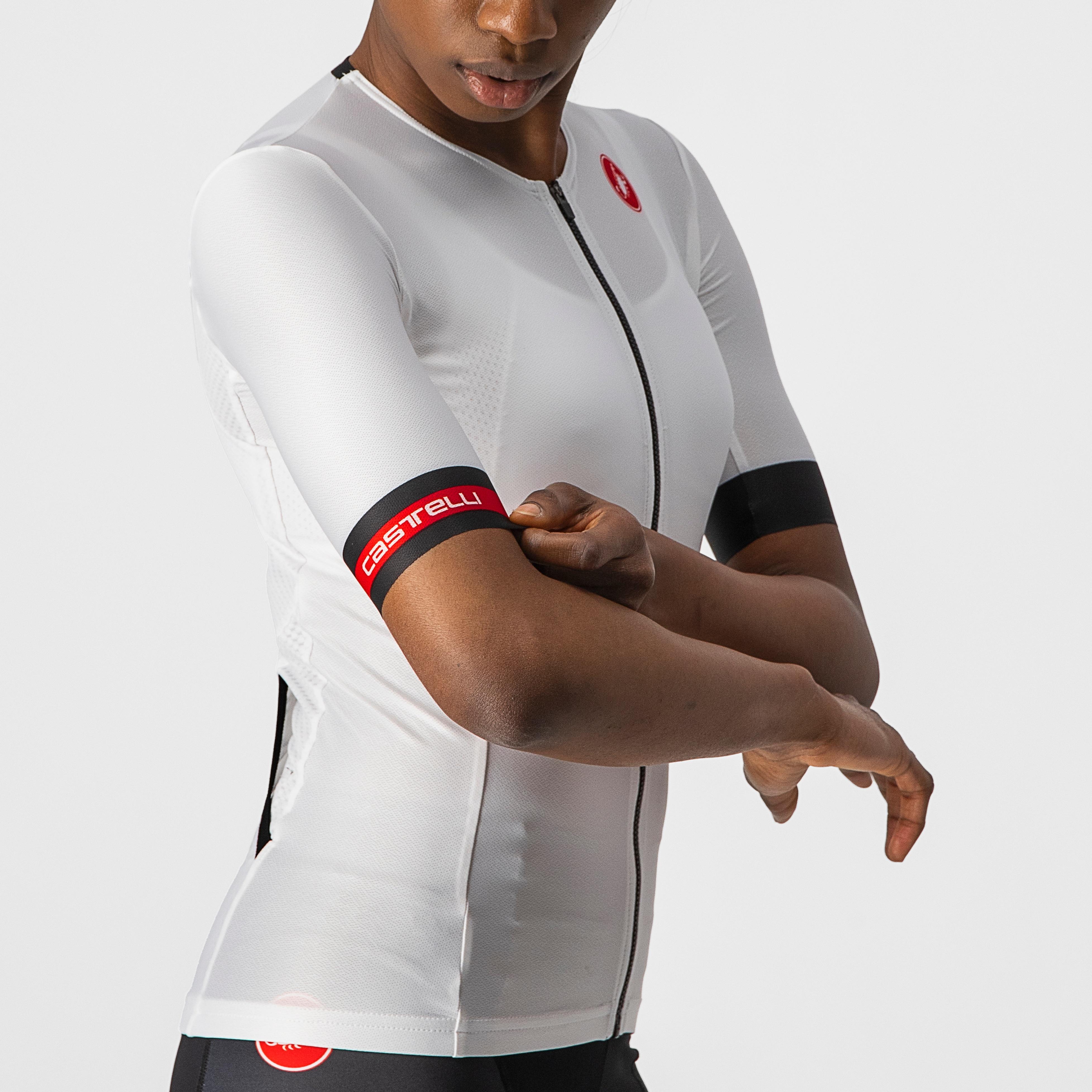 Free speed 2 w race top - white black - castelli