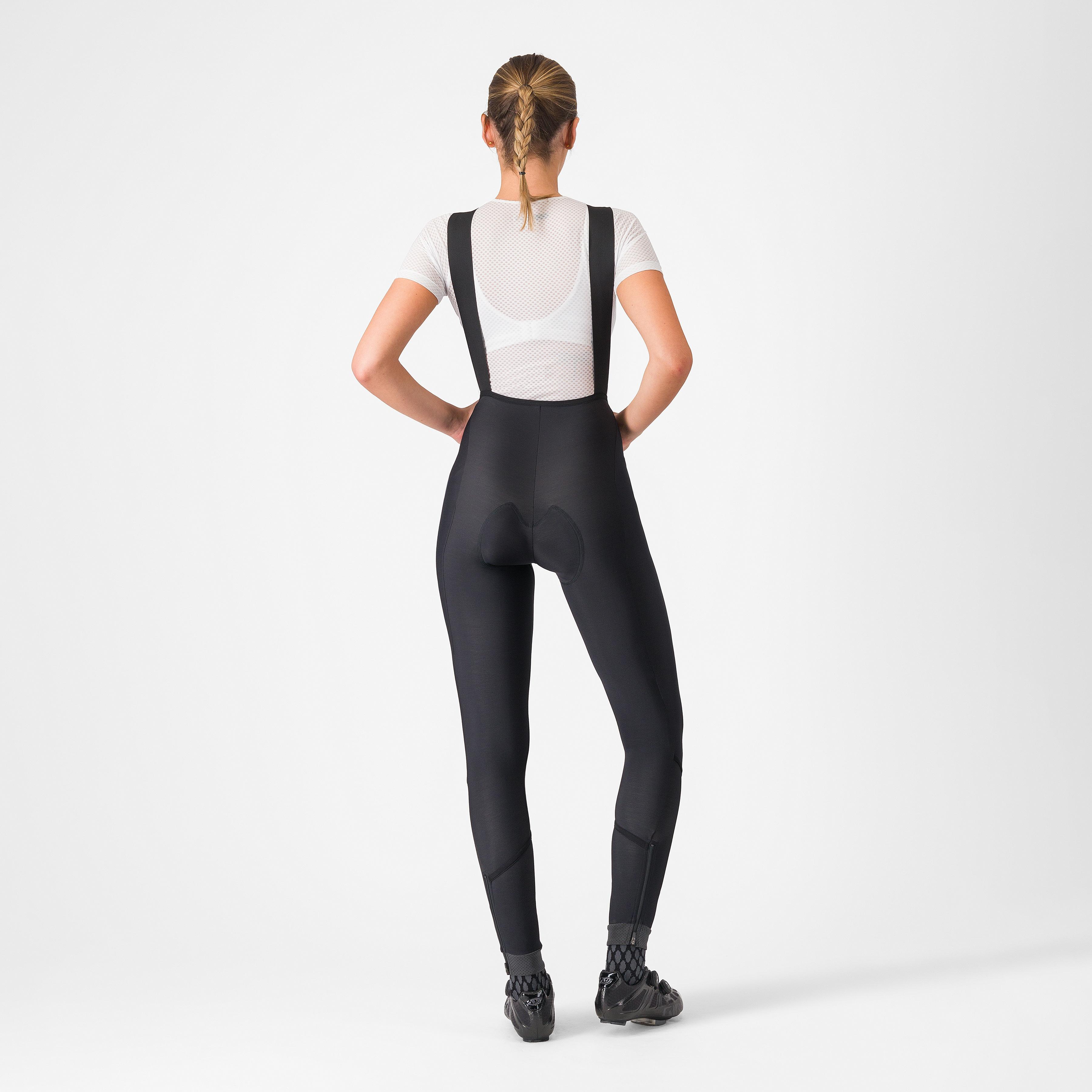 Velocissima dt bibtight - black/black reflex - castelli